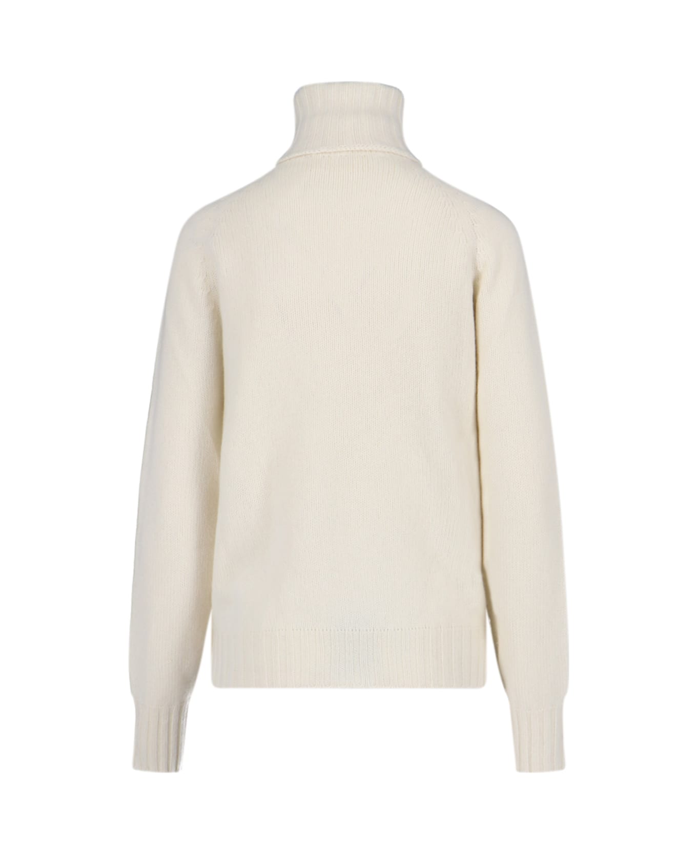 Ma'ry'ya Turtle-neck Sweater - Cream