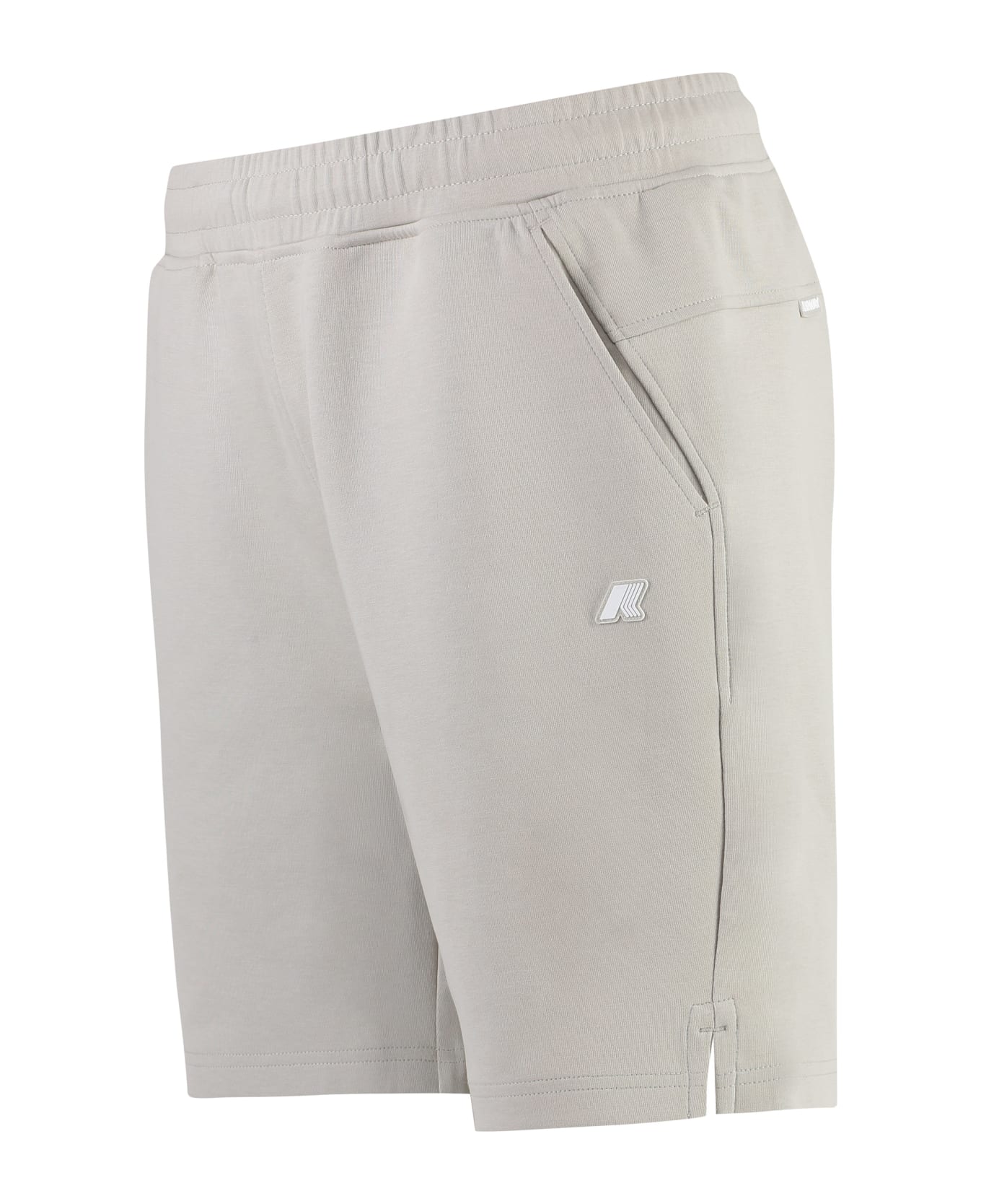 K-Way Keny Cotton Bermuda Shorts - Beige