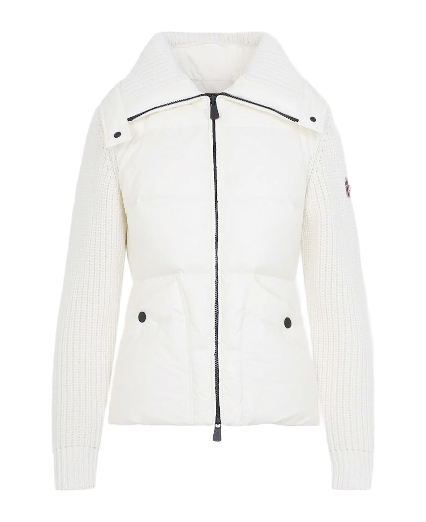 Moncler Grenoble Nylon Jacket With Logo On The Side