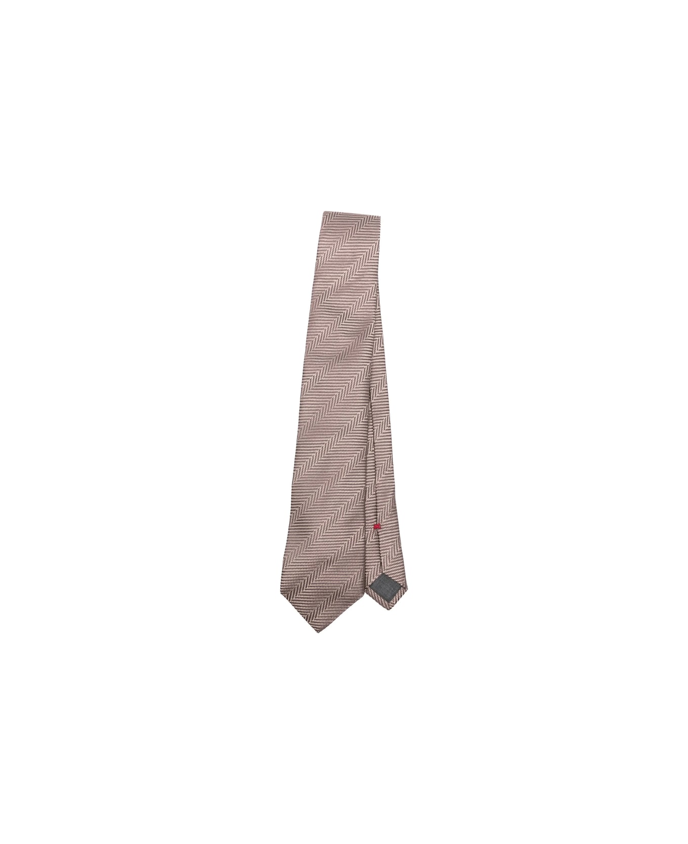 Brunello Cucinelli Tie - BROWN ネクタイ