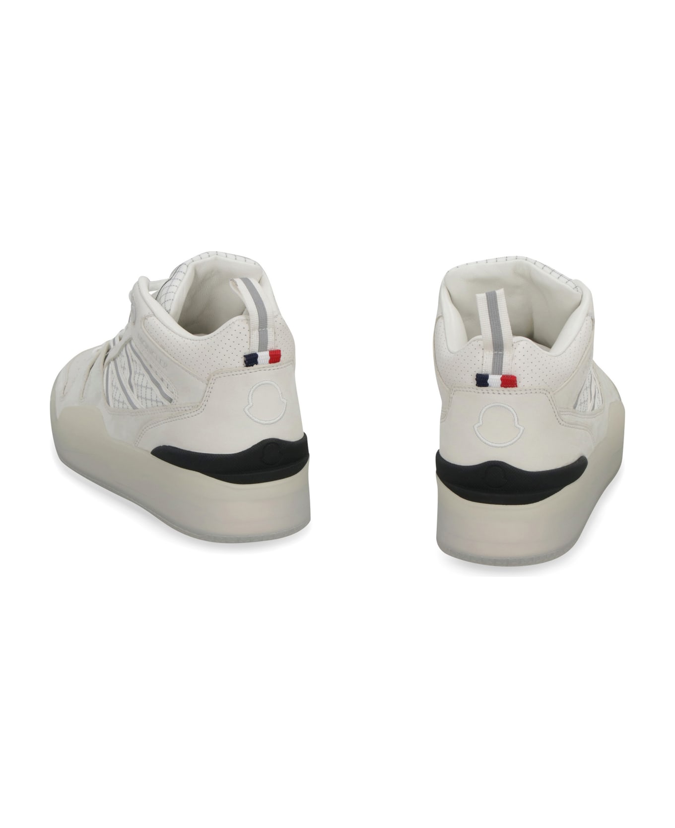 Moncler Pivot High-top Sneakers - White