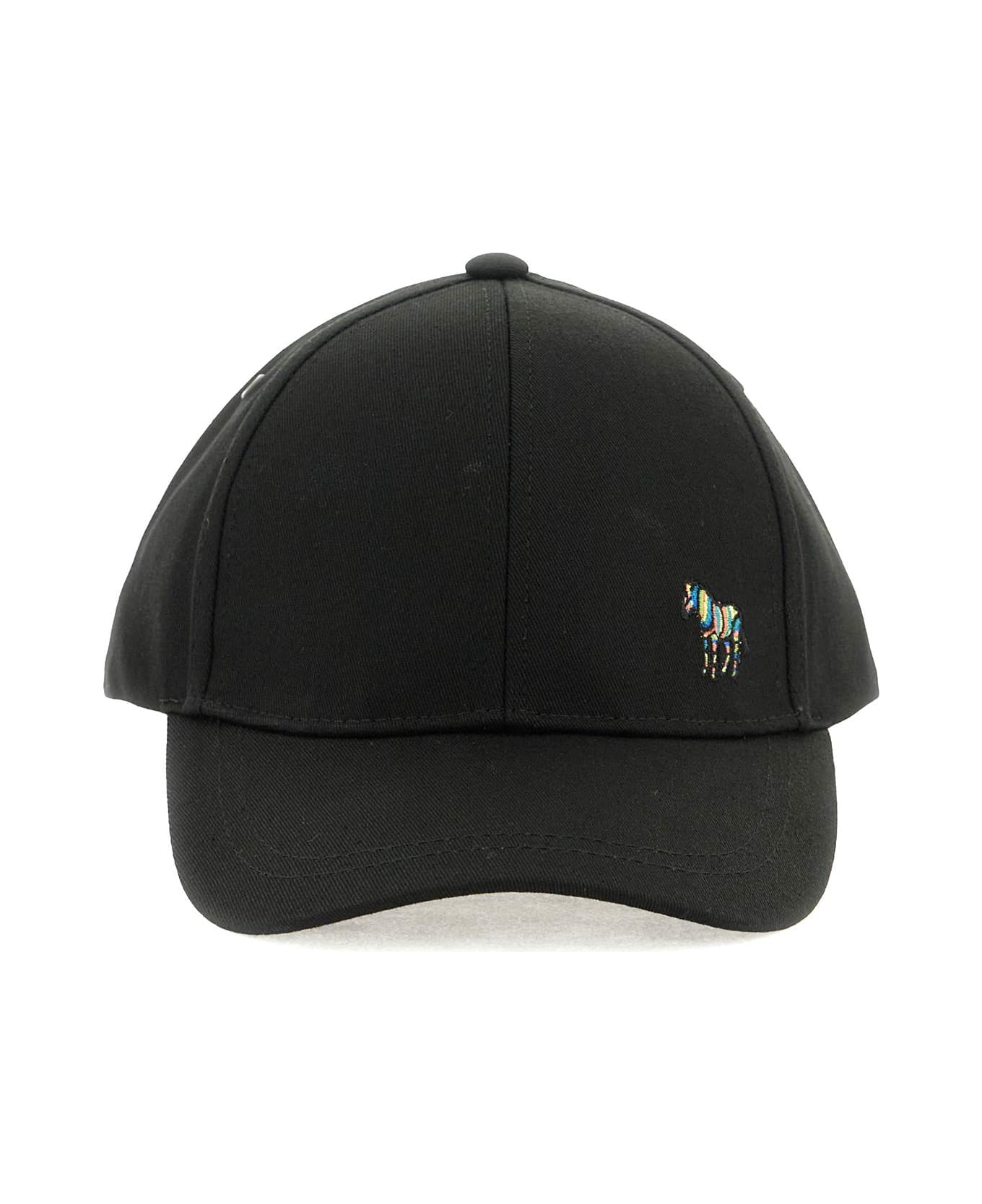 PS by Paul Smith Zebra Logo Baseball Cap - Black 帽子