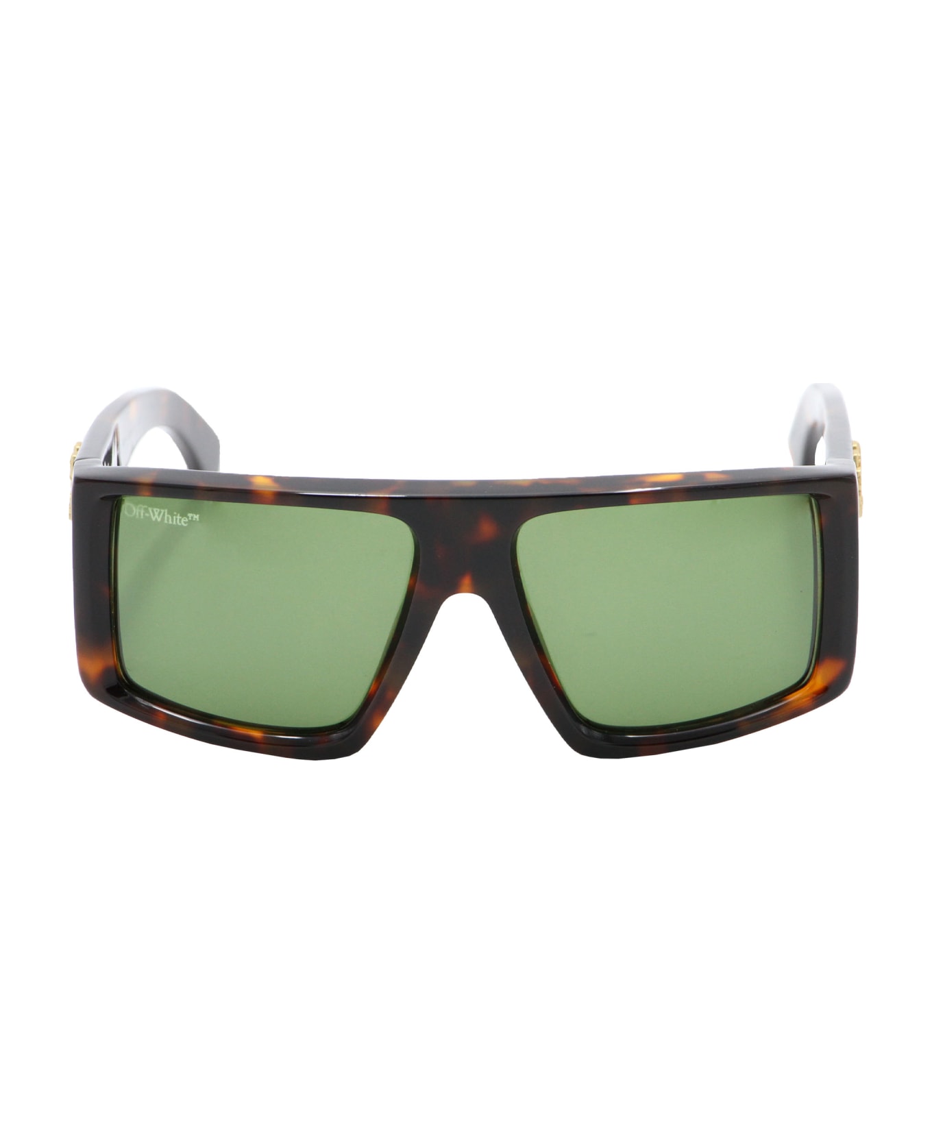 Off-White Squared Sunglasses - brown サングラス