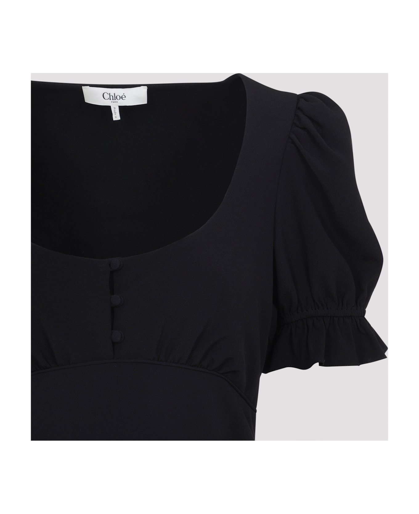 Chloé Long Dress - Black