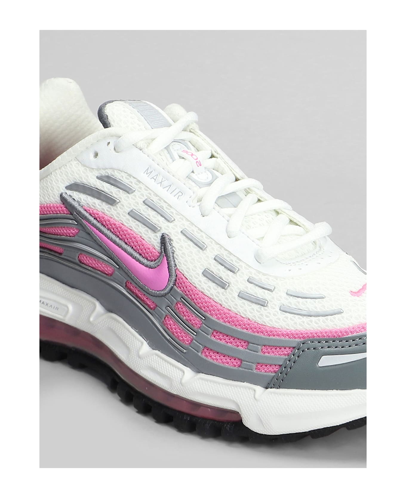 Nike Air Max Tl 2.5 Sneakers In Grey Leather And Fabric - grey