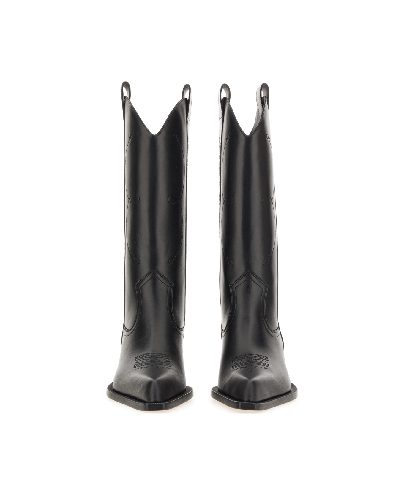 Off-White Texan Boot "for Walking" - BLACK