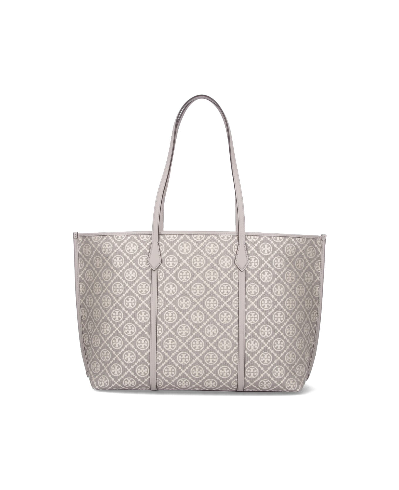 Tory Burch "perry T" Shopper Bag - Gray