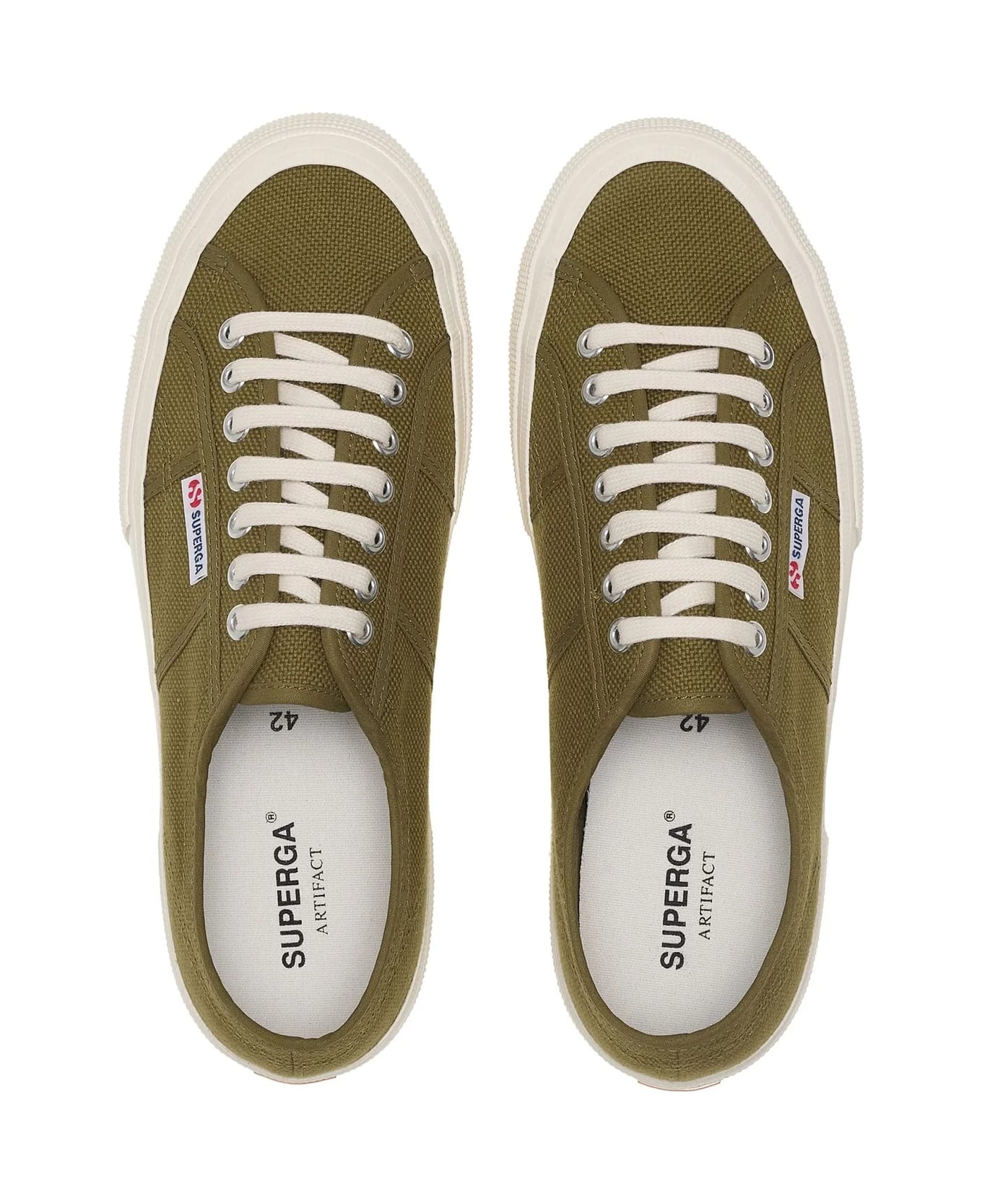 Superga 2750 Og - Axu Green Military Off W