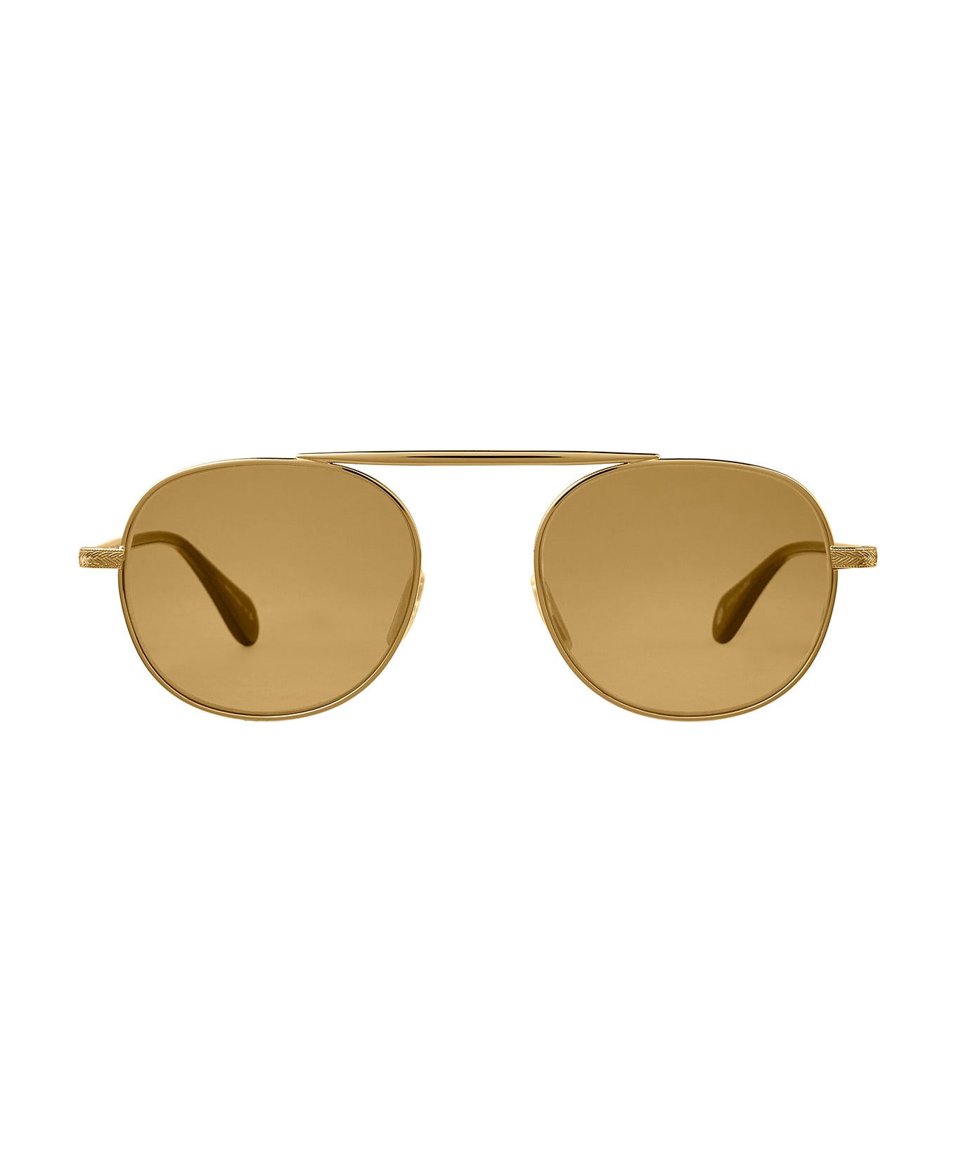 Garrett Leight Van Buren Ii Sun Gold-douglas Fir/flat Pure Maple Sunglasses - Gold-Douglas Fir/Flat Pure Maple