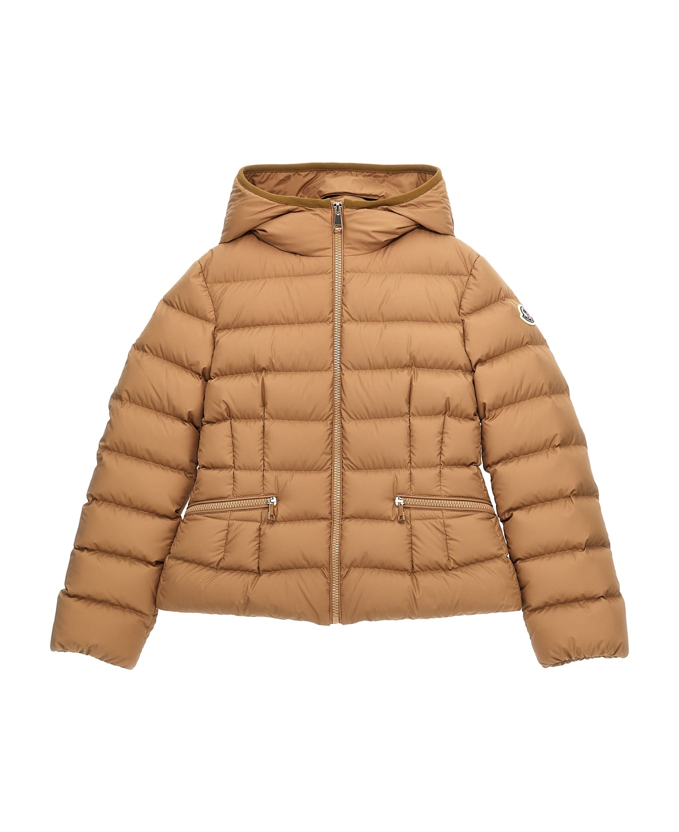 Moncler 'boedette' Down Jacket - Beige コート＆ジャケット