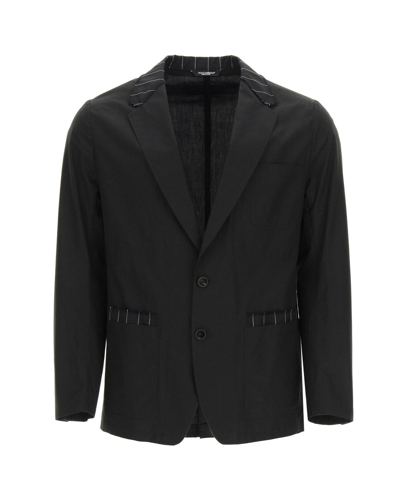Dolce & Gabbana Deconstructed Tailored Jacket - Black