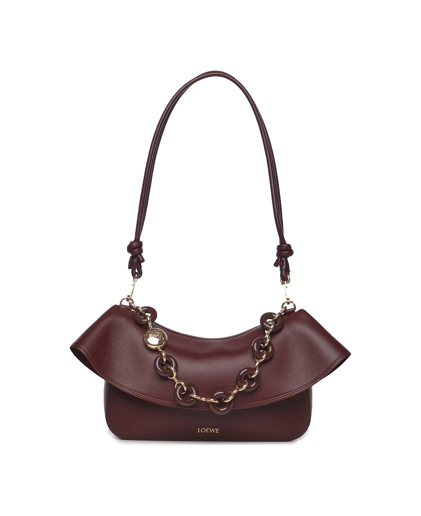 Loewe Medium Ola Bag - DARK BURGUNDY