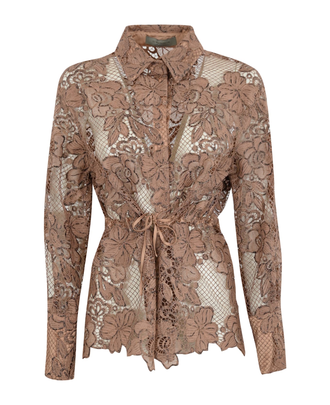 D.Exterior Macramé Lace Shirt - Phard