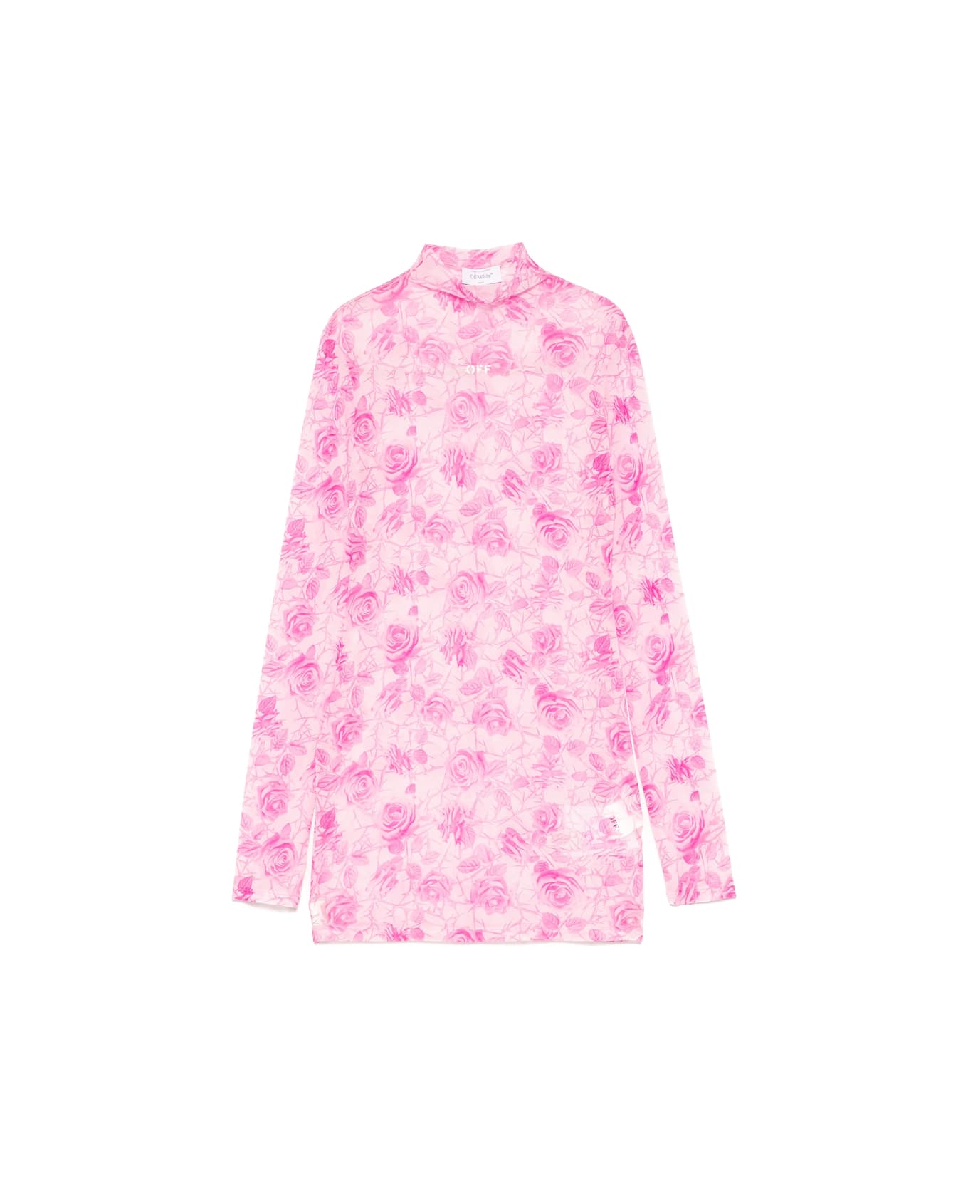 Off-White Dress - PINK