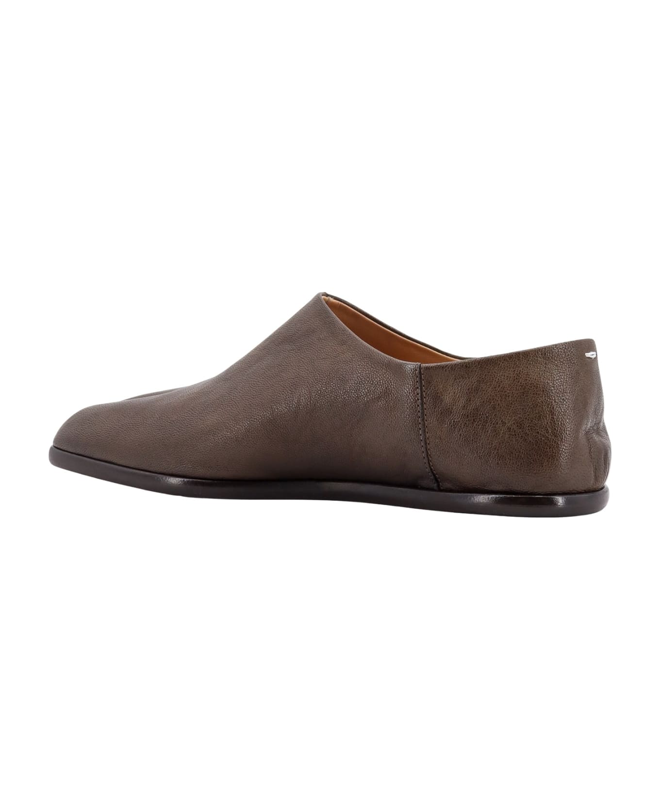 Maison Margiela Tabi Flat Without Laces - Brown