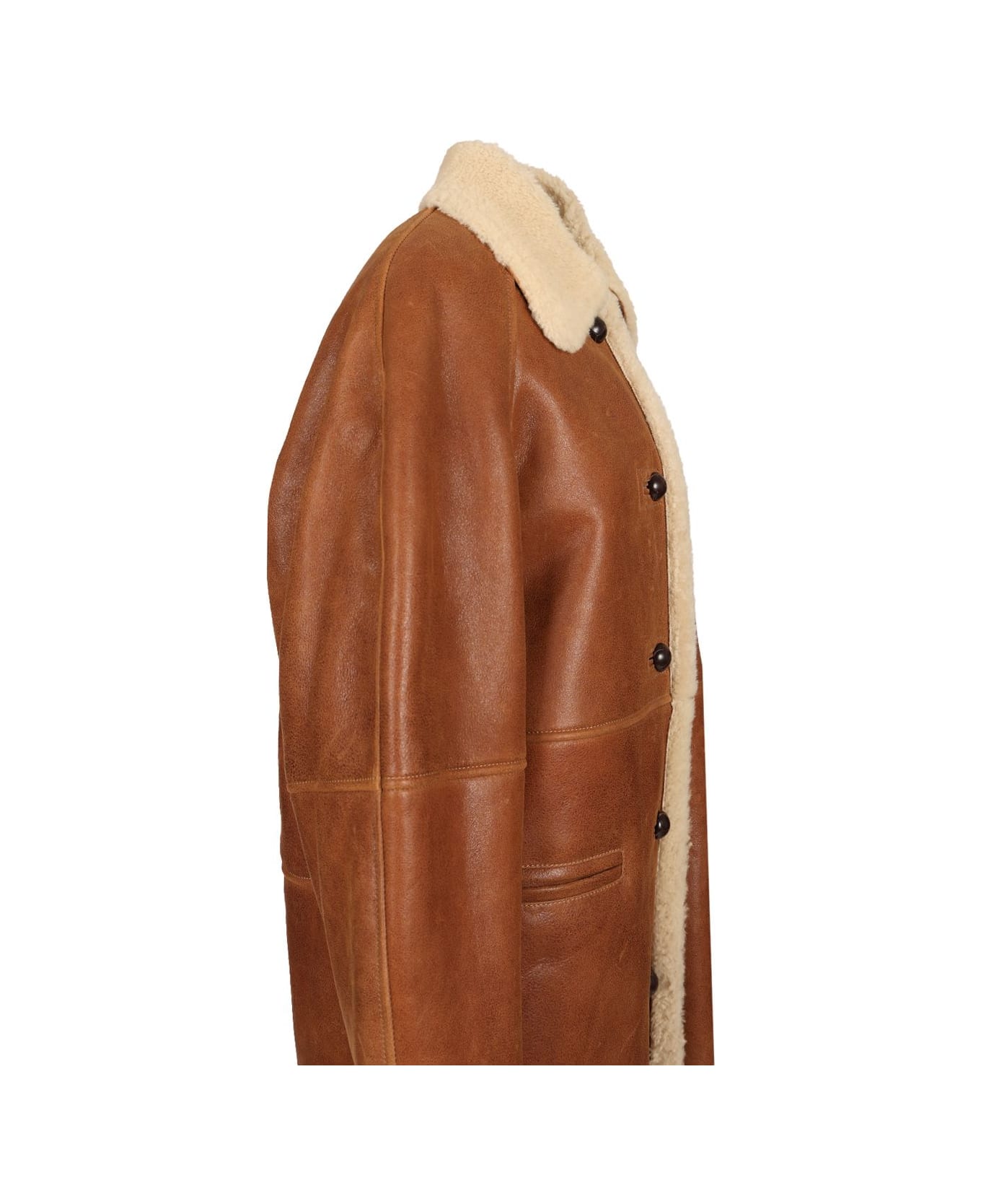 Isabel Marant Berthie-gb Coat - BROWN