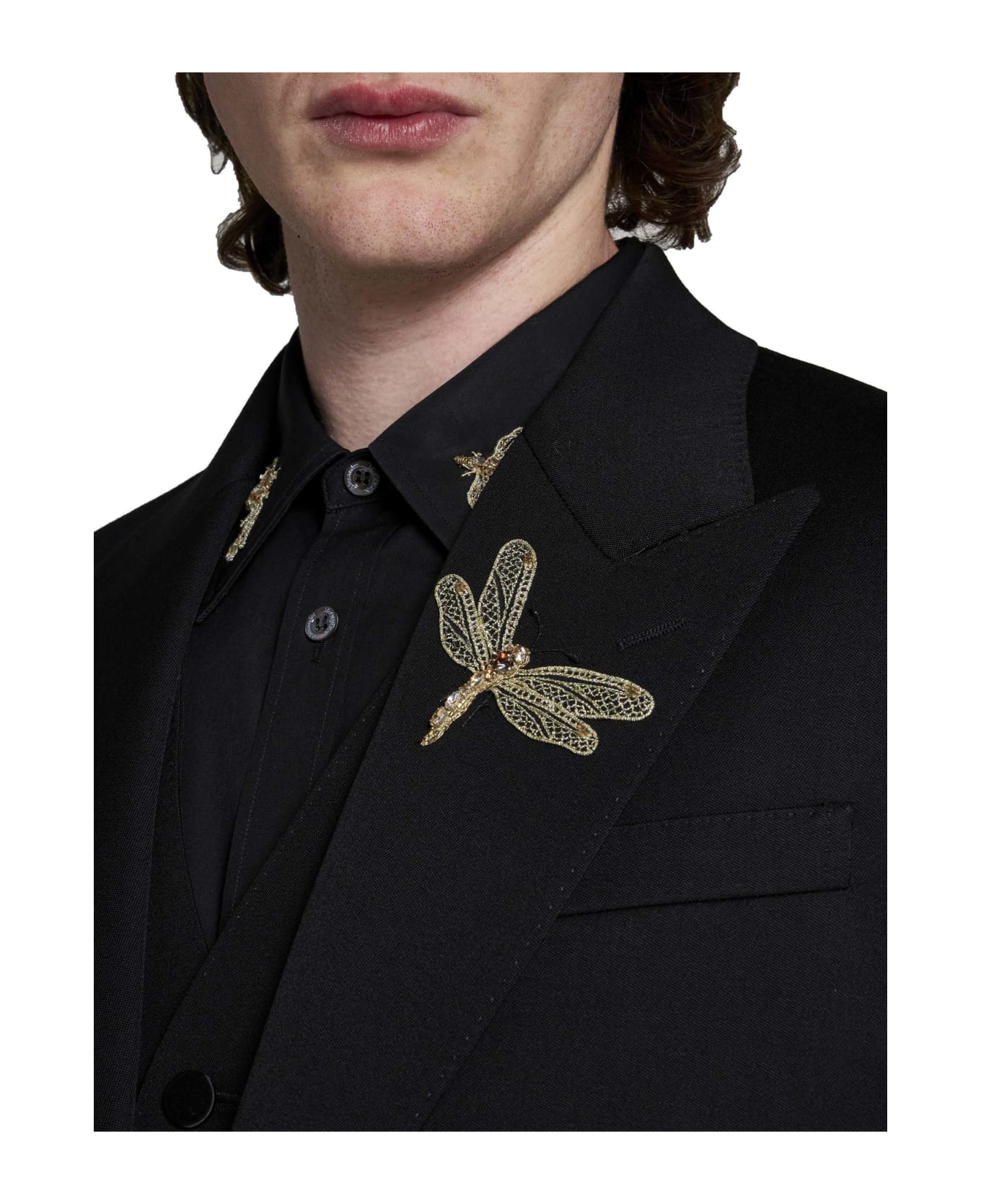 Alexander McQueen Blazer - Black