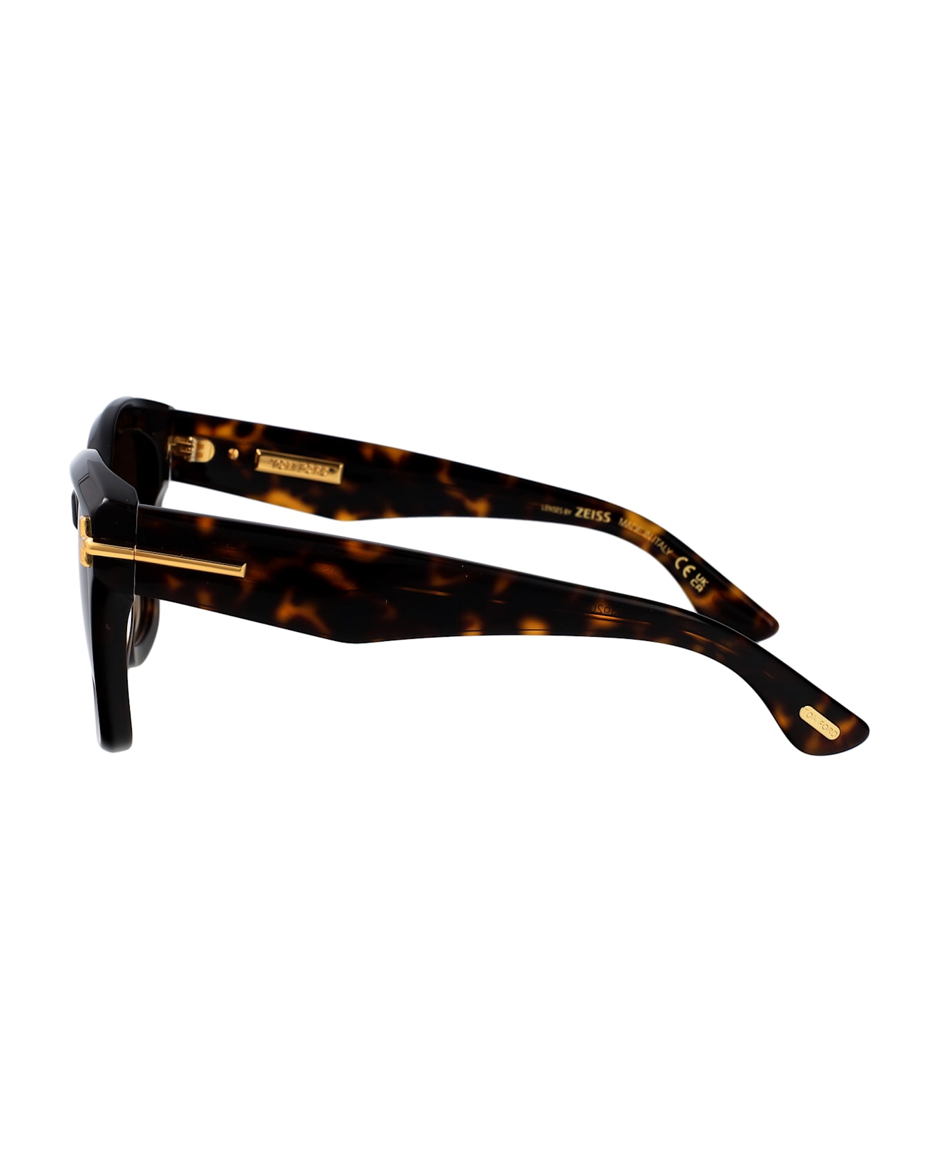 Tom Ford Eyewear Ft1329 Sunglasses - avana scura  / marrone grad