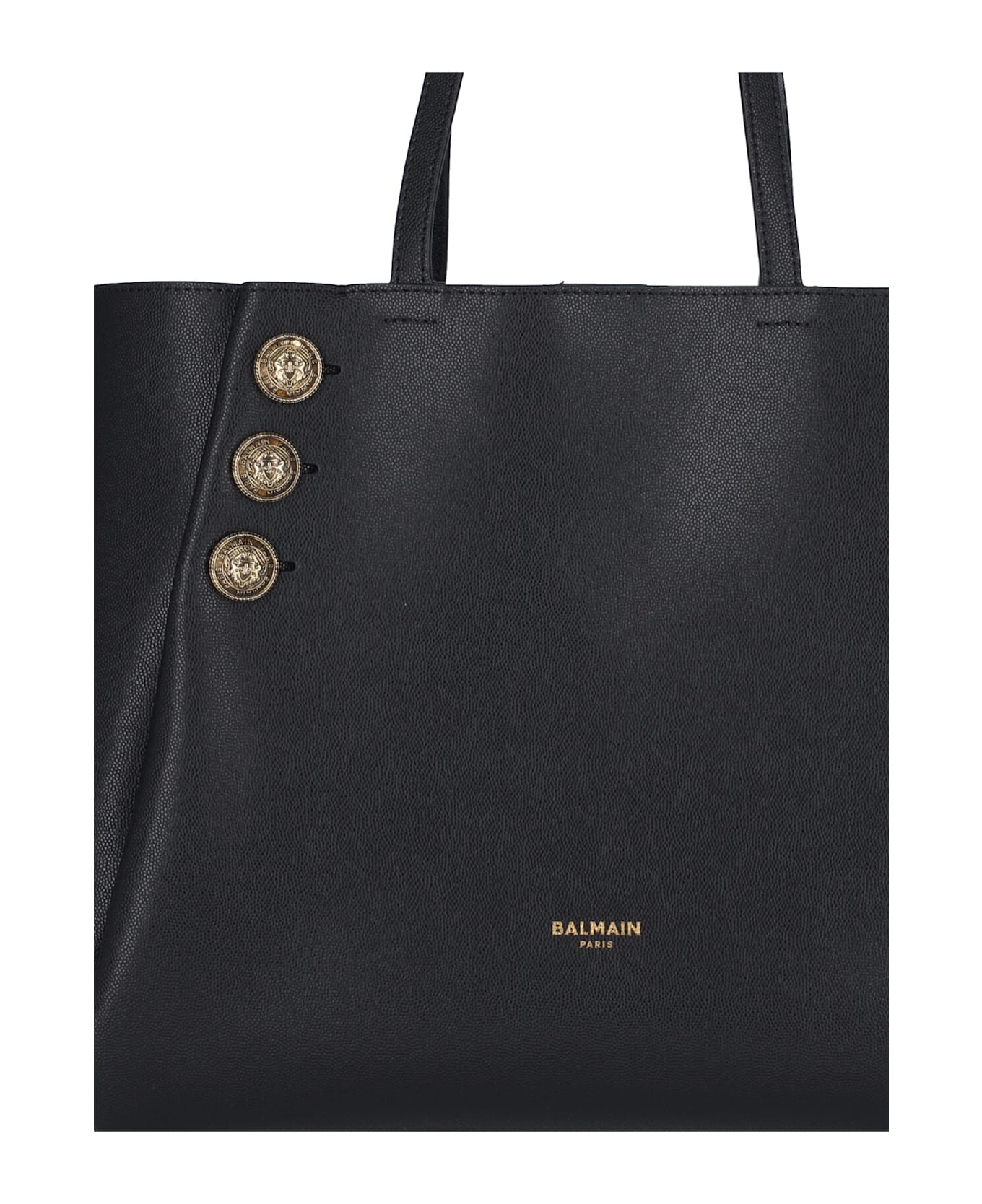 Balmain 
emblema
 Tote Bag - Black