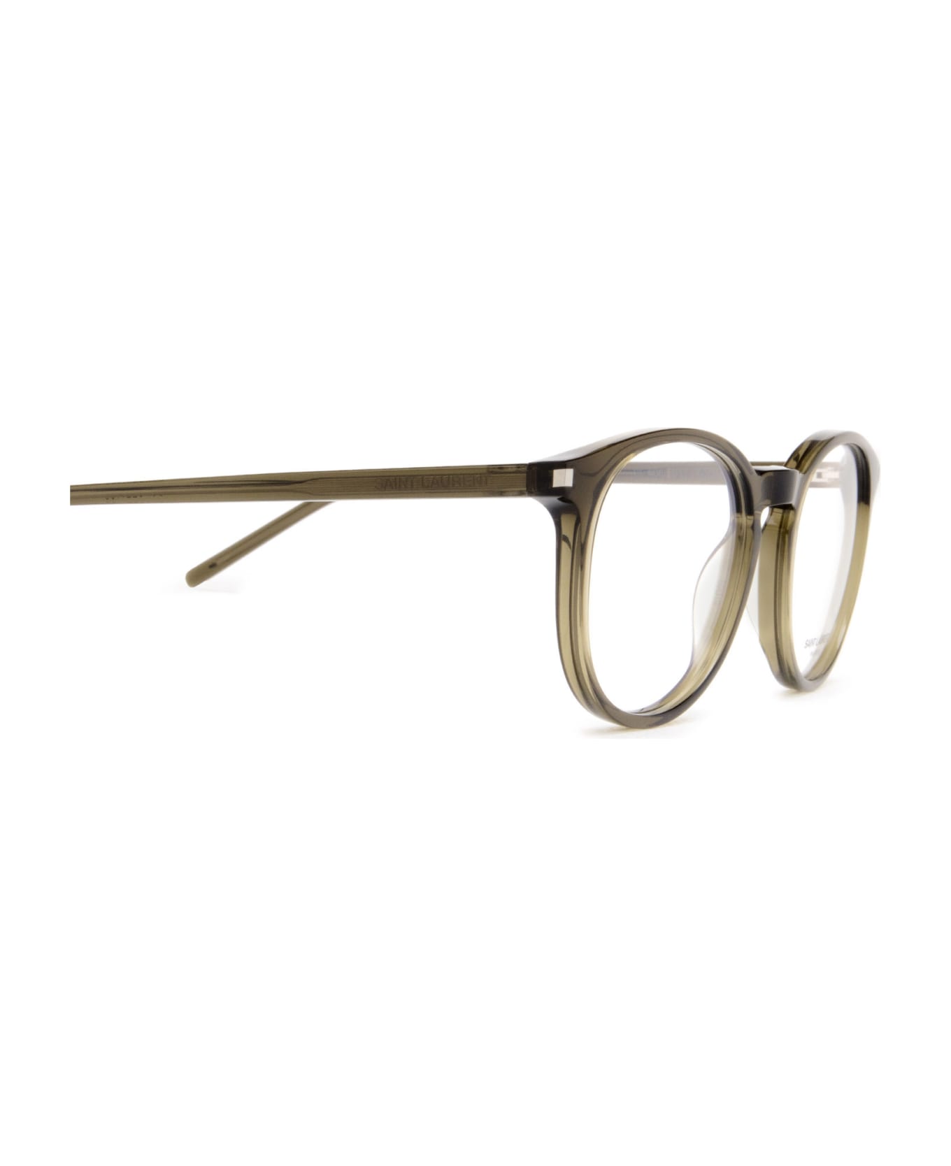 Saint Laurent Eyewear Sl 106 Green Glasses - Green アイウェア