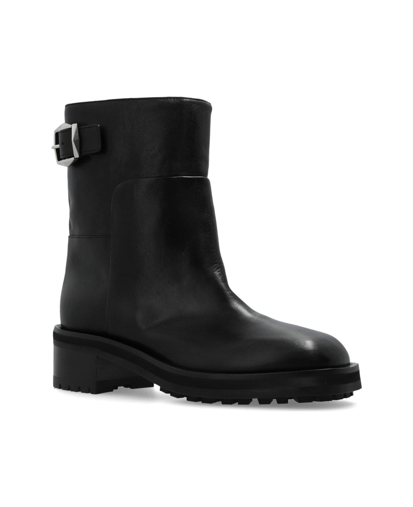 Jimmy Choo Double Buckle Boots - Black