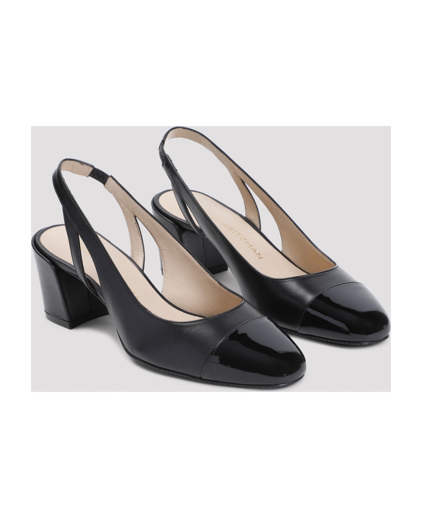 Stuart Weitzman Sleek 50 Sandals - Blk Black