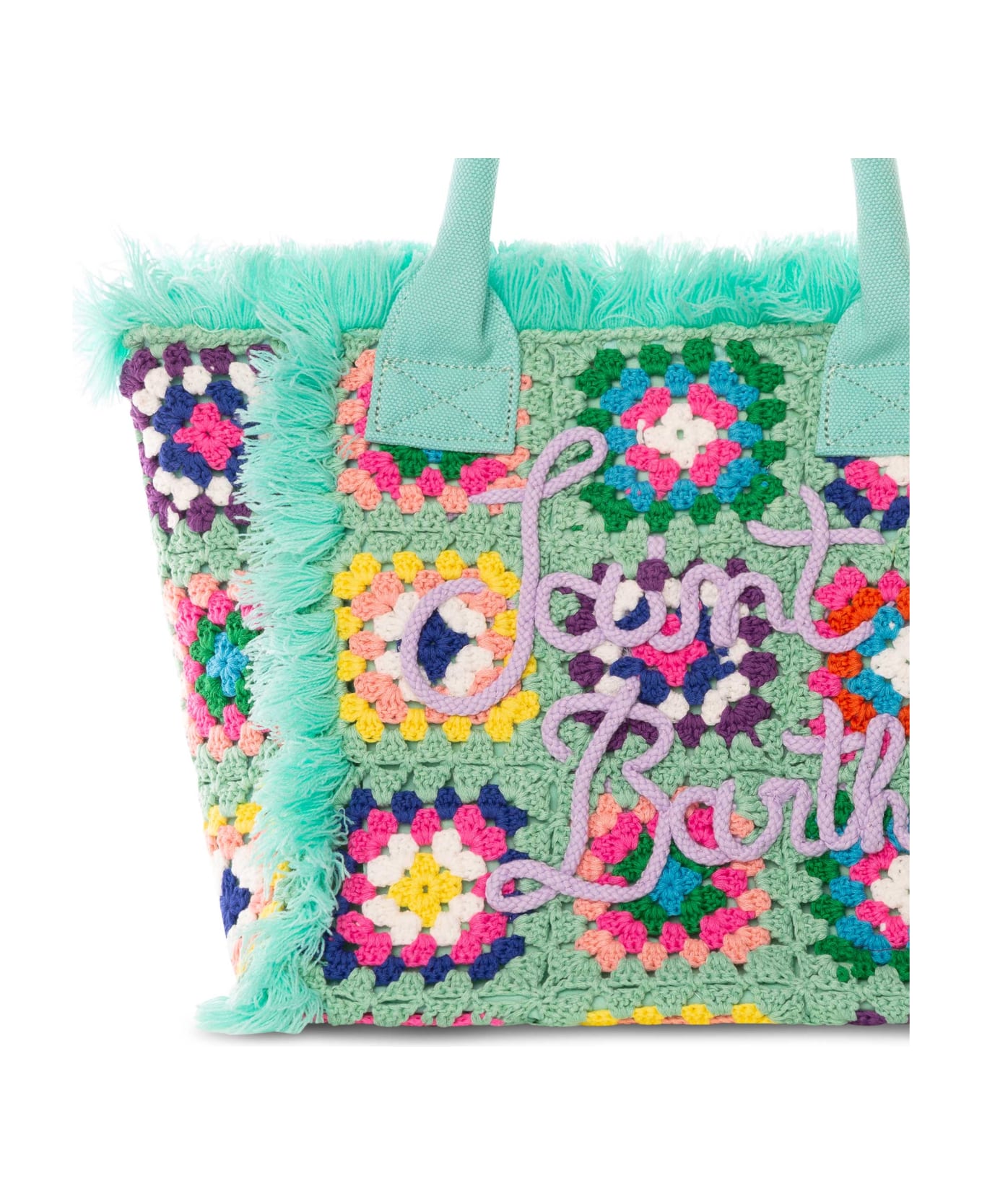 MC2 Saint Barth Vanity Crochet Shoulder Bag - GREEN トートバッグ