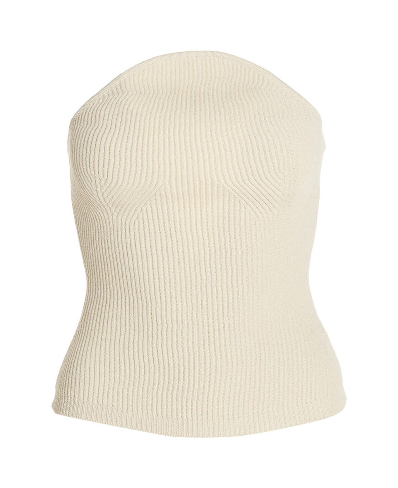 Khaite 'jericho' Top - Ivory