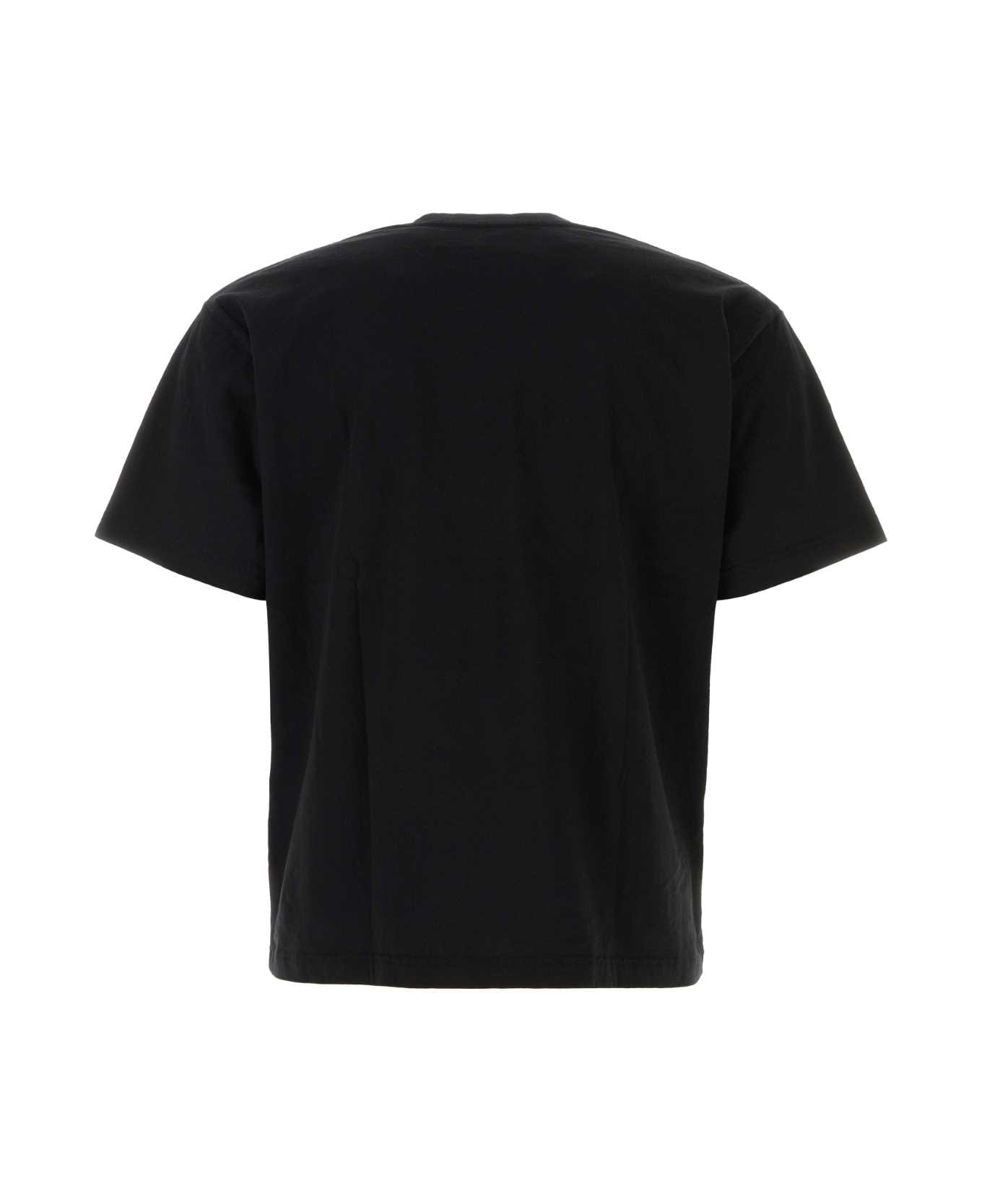 Yohji Yamamoto Black Cotton Yohji Yamamoto X Neighborhood T-shirt - BLACK
