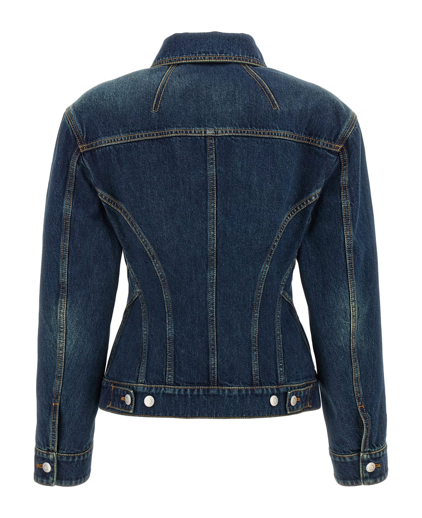 Alexander McQueen Denim Jacket - Blue