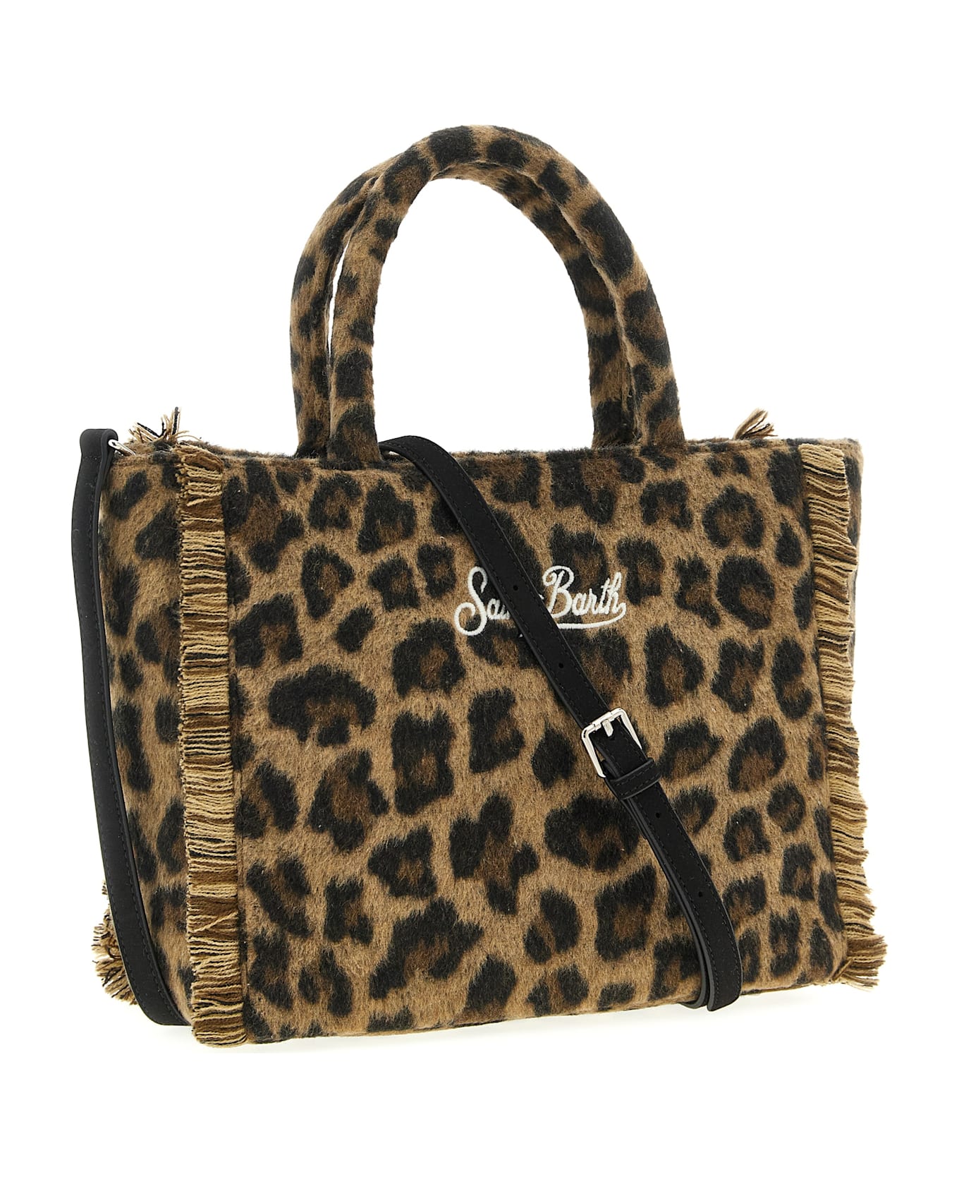 MC2 Saint Barth 
colette Felt
 Handbag - Brown
