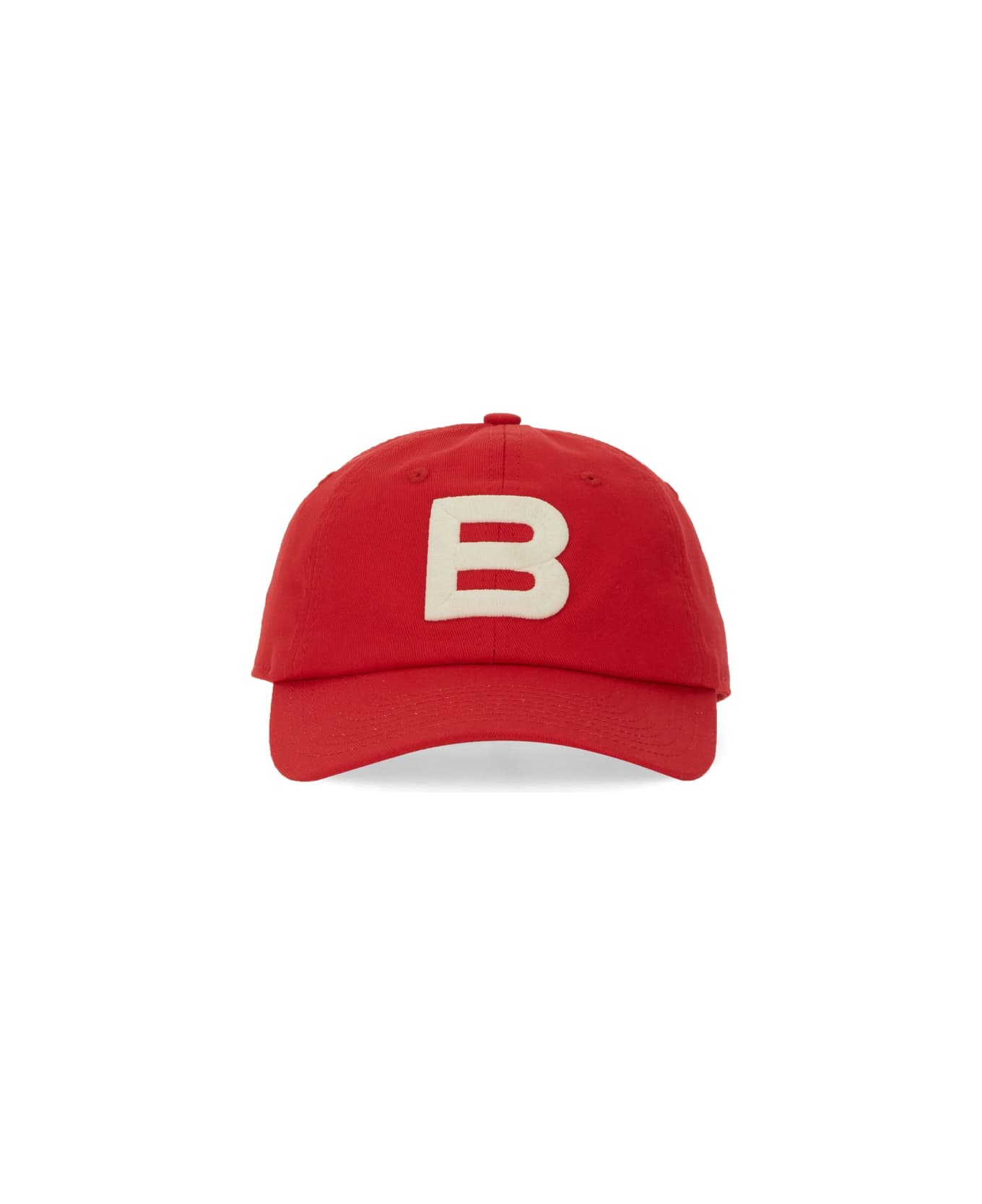 Bally Baseball Hat With Logo - RED