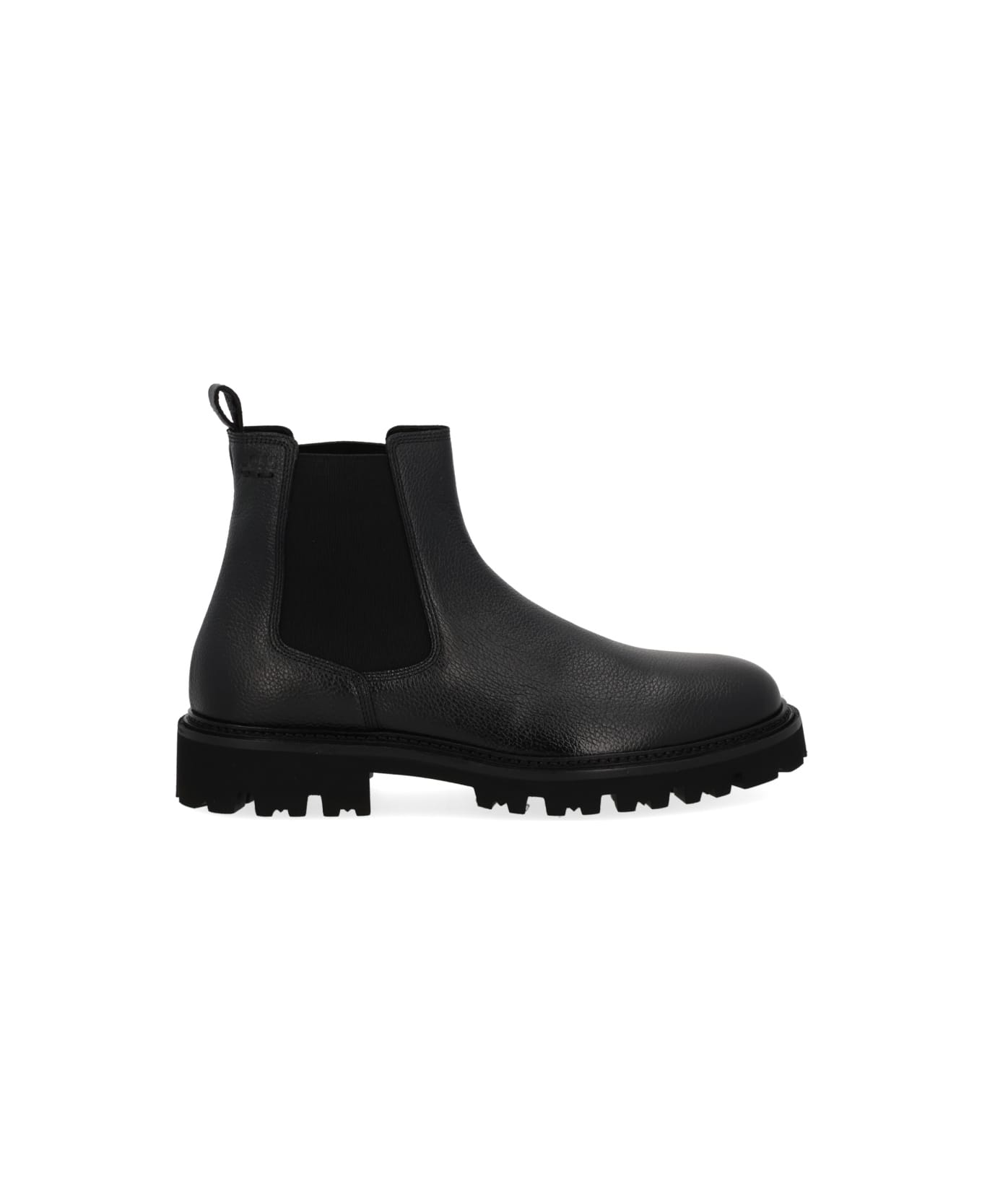Hugo Boss "chelsea" Boots - BLACK