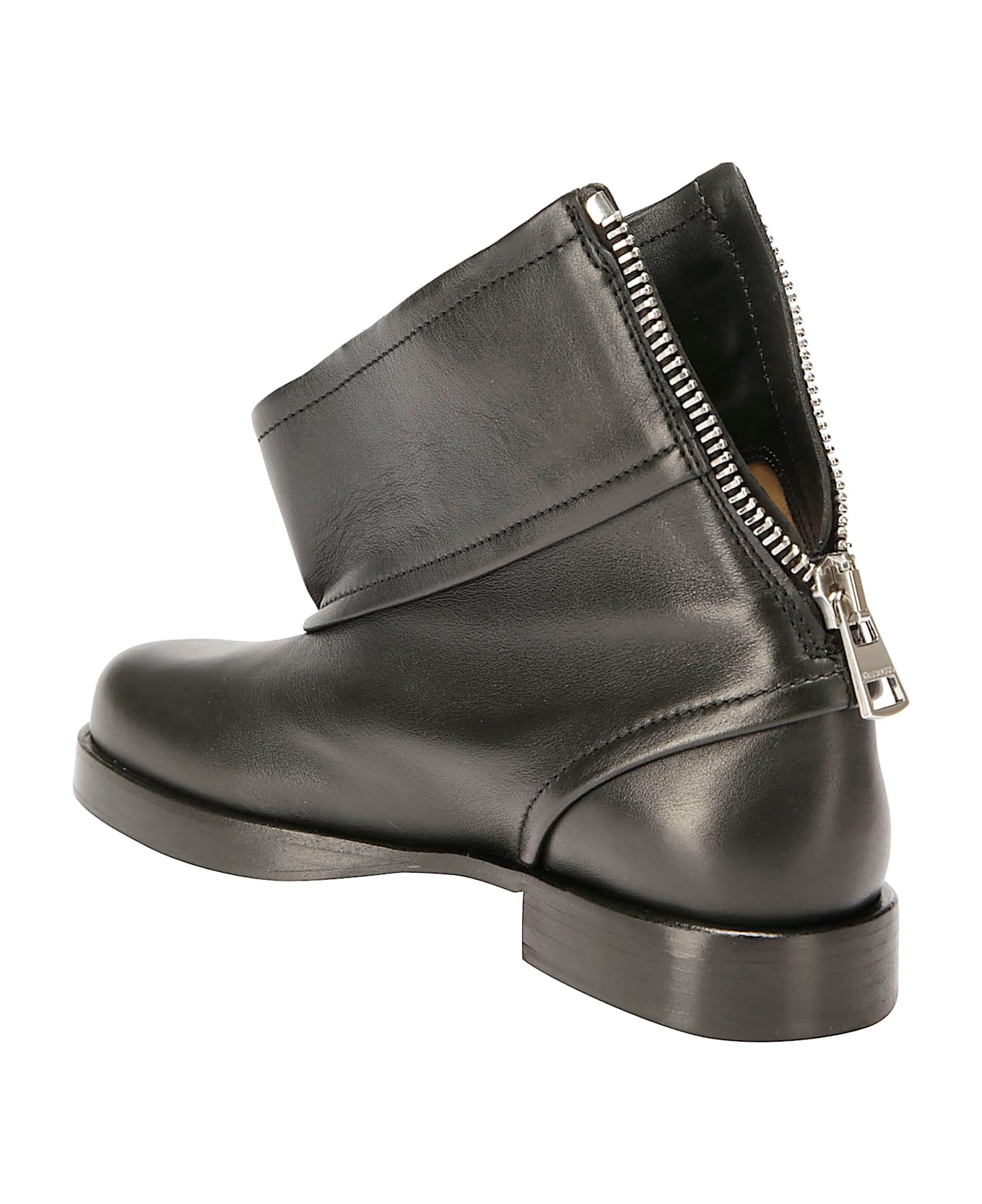J.W. Anderson Jw Anderson Leather Ankle Boots - LIGHT STONE