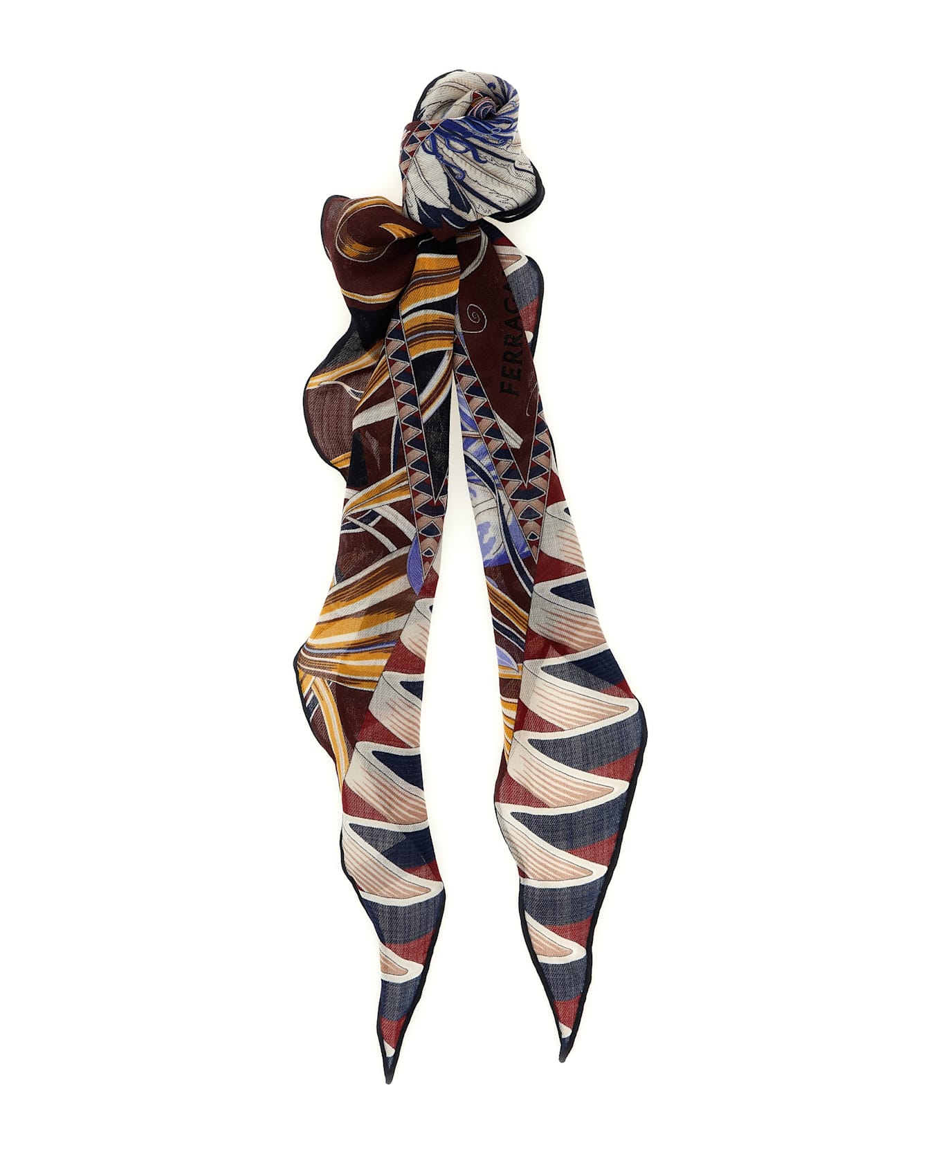 Ferragamo 'giada' Rhombus Bandeau - Blue