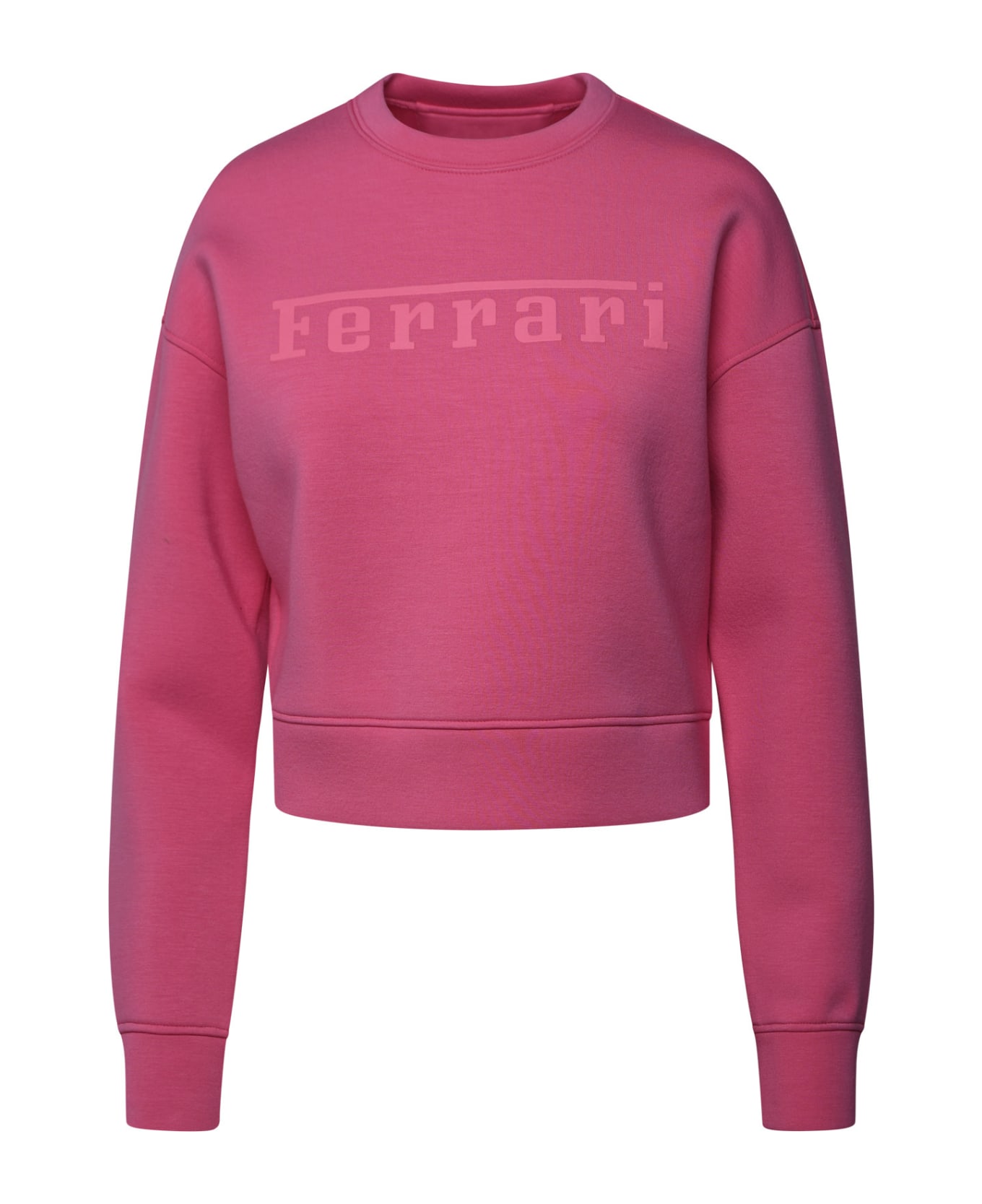 Ferrari Scuba Pink Viscose Sweatshirt - Pink フリース