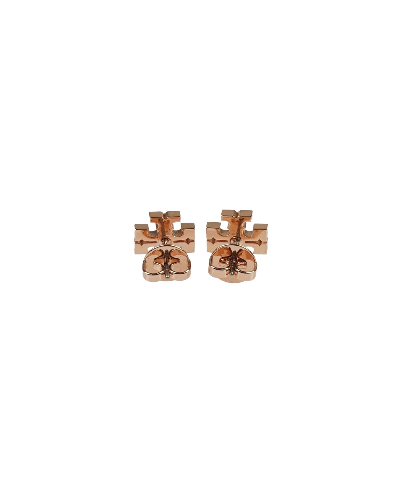 Tory Burch Rose Gold Metal Kira Earrings - ROSEGOLD