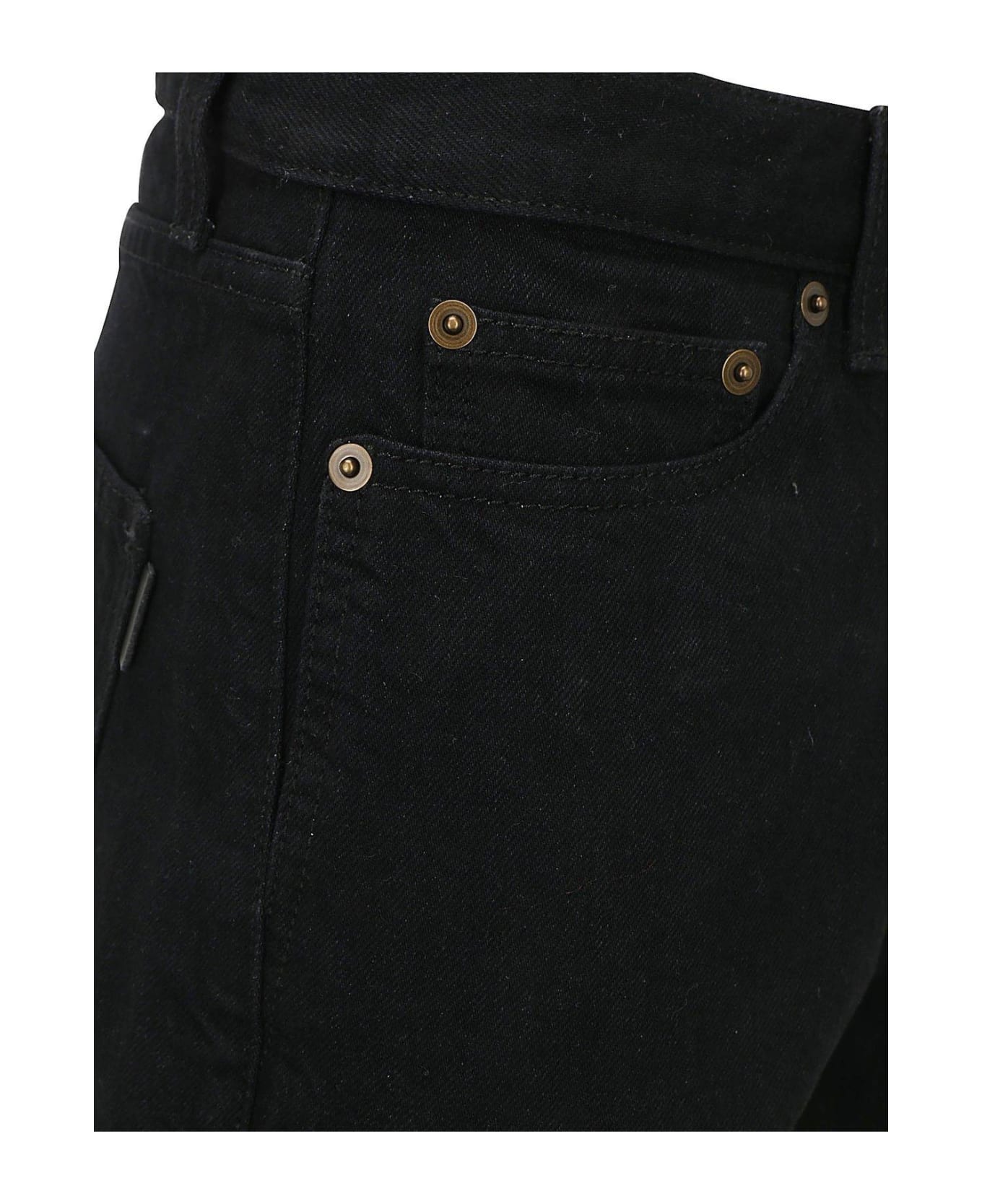 Saint Laurent Denim Shorts - BLACK ショートパンツ