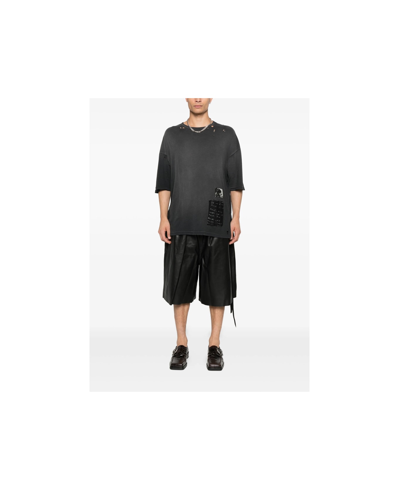 Ann Demeulemeester T-shirt - BLACK