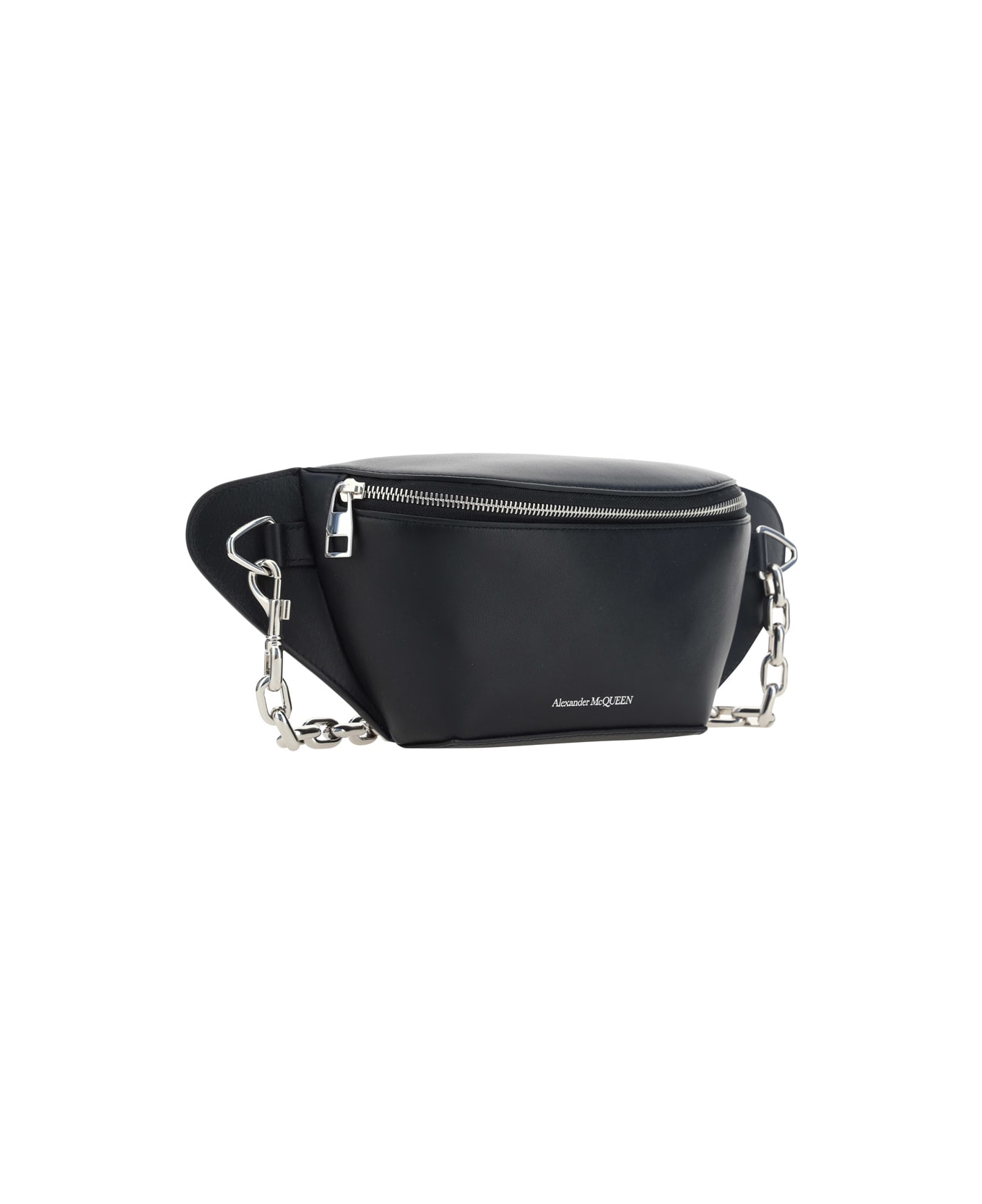Alexander McQueen Chain Strap Belt Bag - Black ベルトバッグ