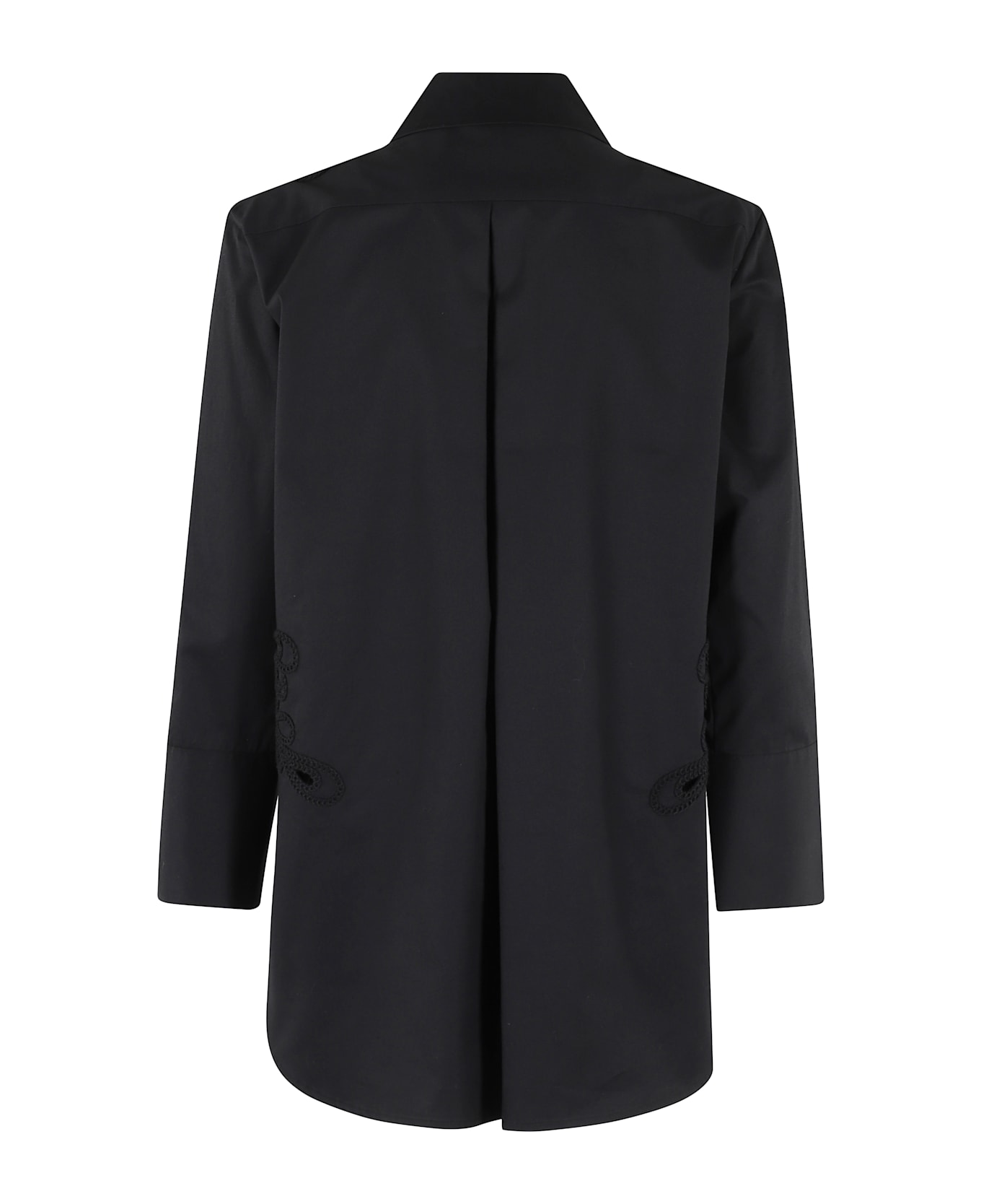 Seventy Camicia Tela Cotone Unito - Nero