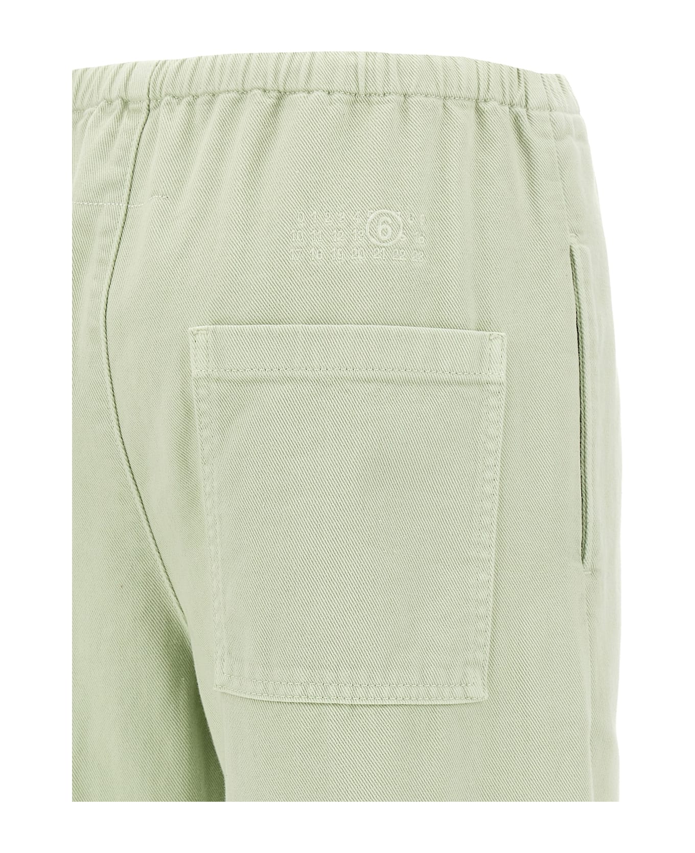 MM6 Maison Margiela Drawstring Pants - Green