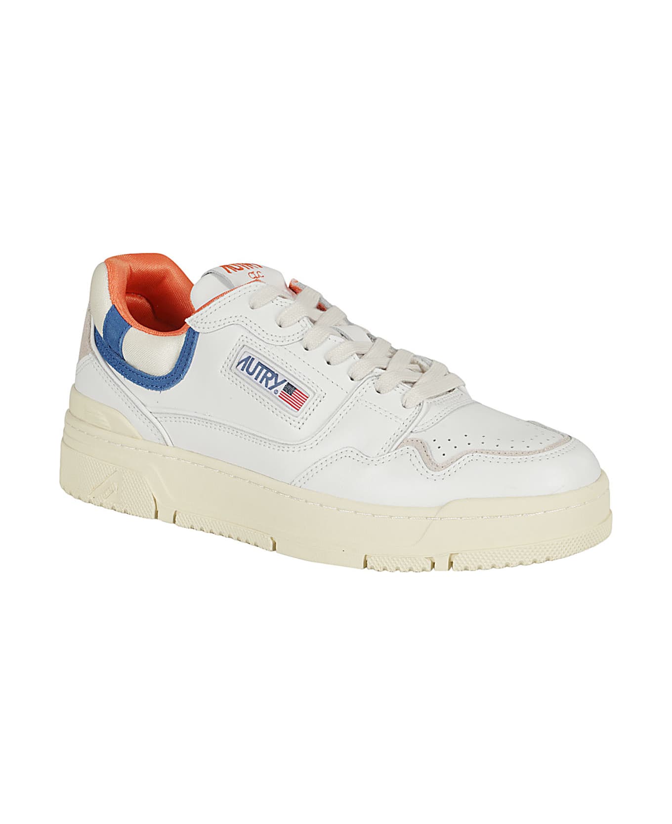 Autry Clc Low Man - Wht Orng Bluette