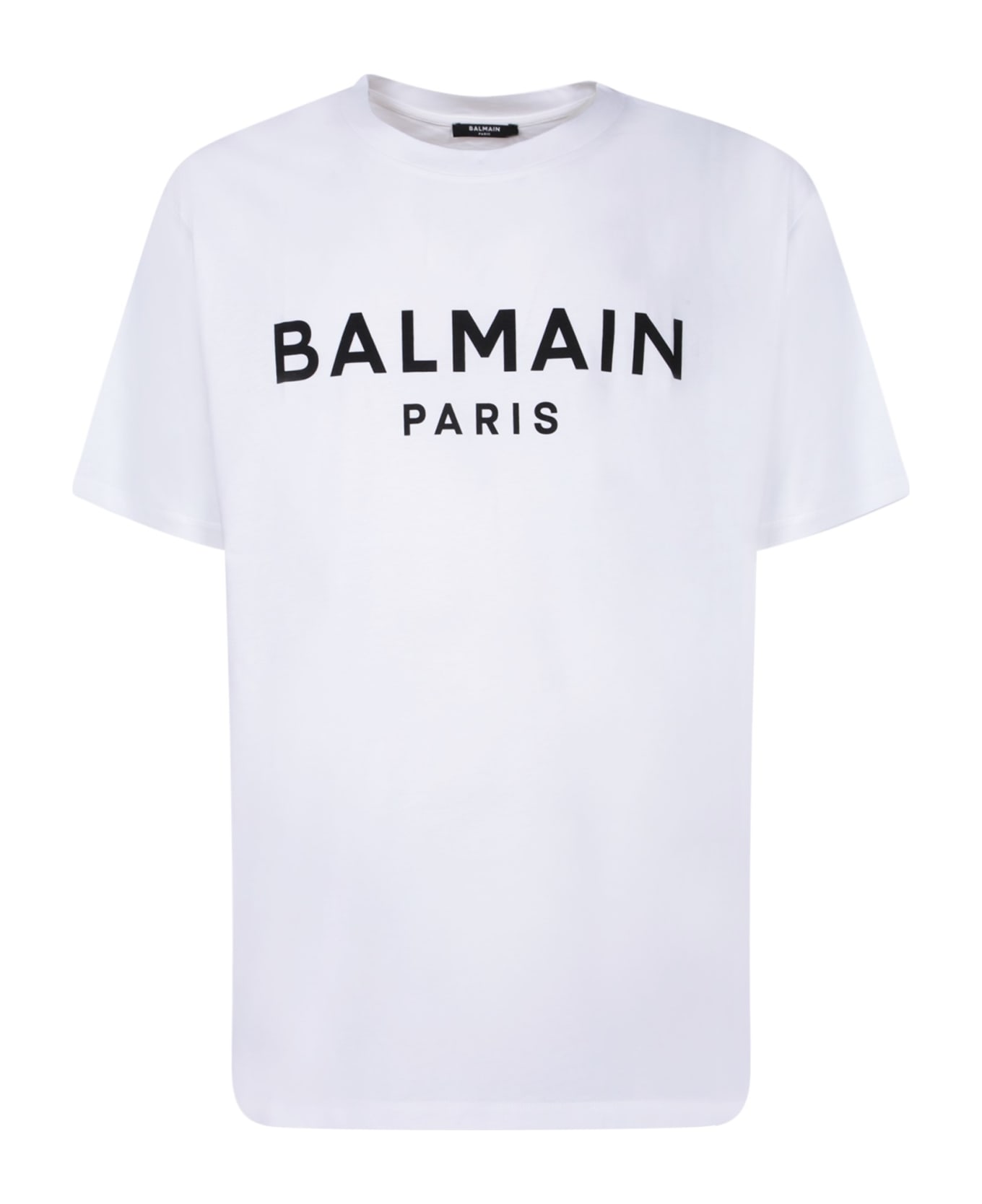 Balmain Logo White T-shirt - White