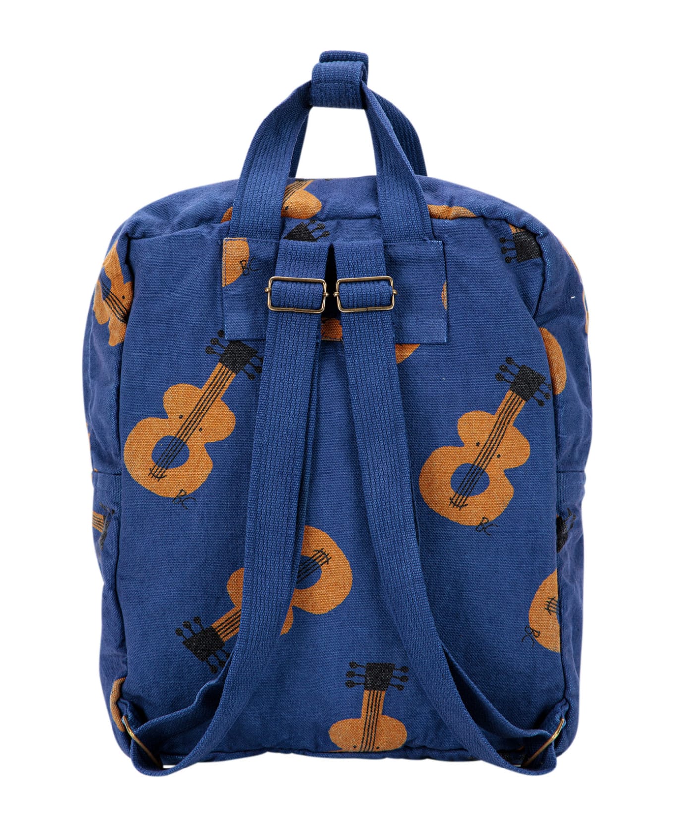 Bobo Choses Blue Backpack With Violins For Kids - Violet アクセサリー＆ギフト