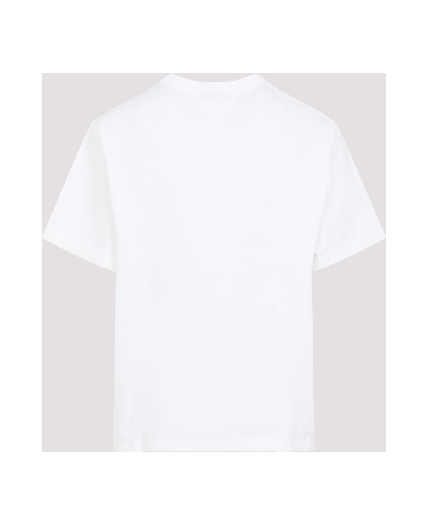 Bottega Veneta T-shirt With Side Detail - Chalk Multicolour