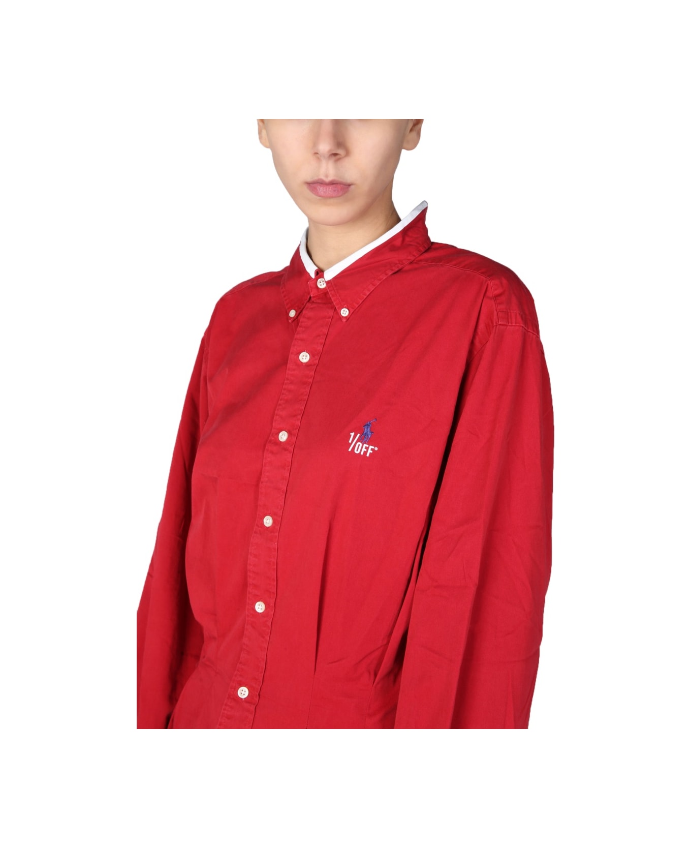 1/OFF Remade Shirt Ralph Lauren - RED シャツ
