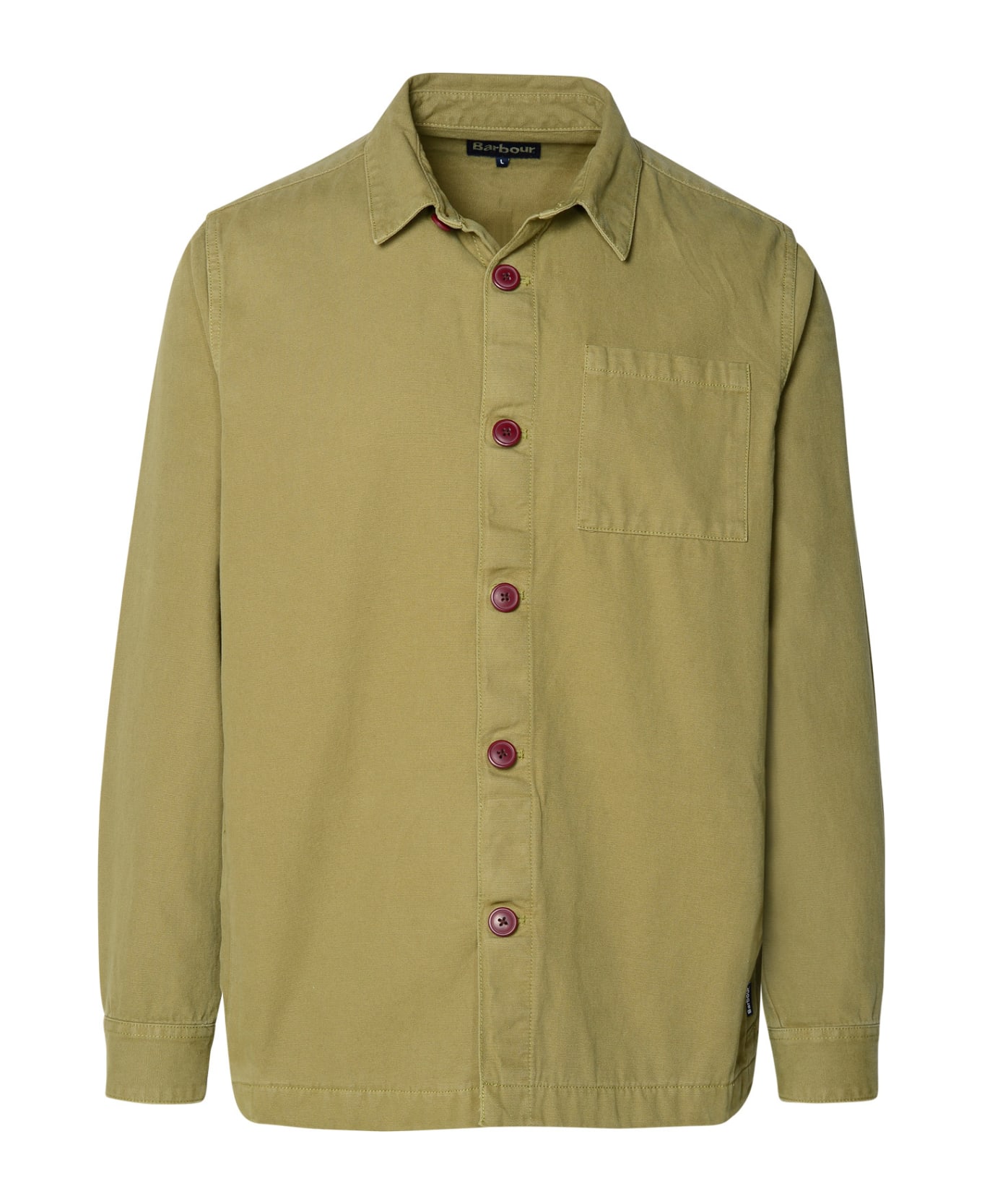Barbour Green Cotton Shirt - Green シャツ