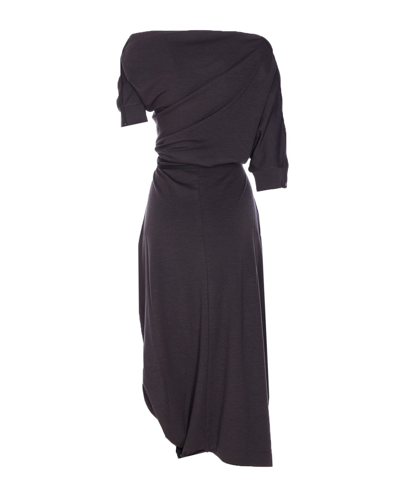 Lemaire Twisted Hem Dress - Grey