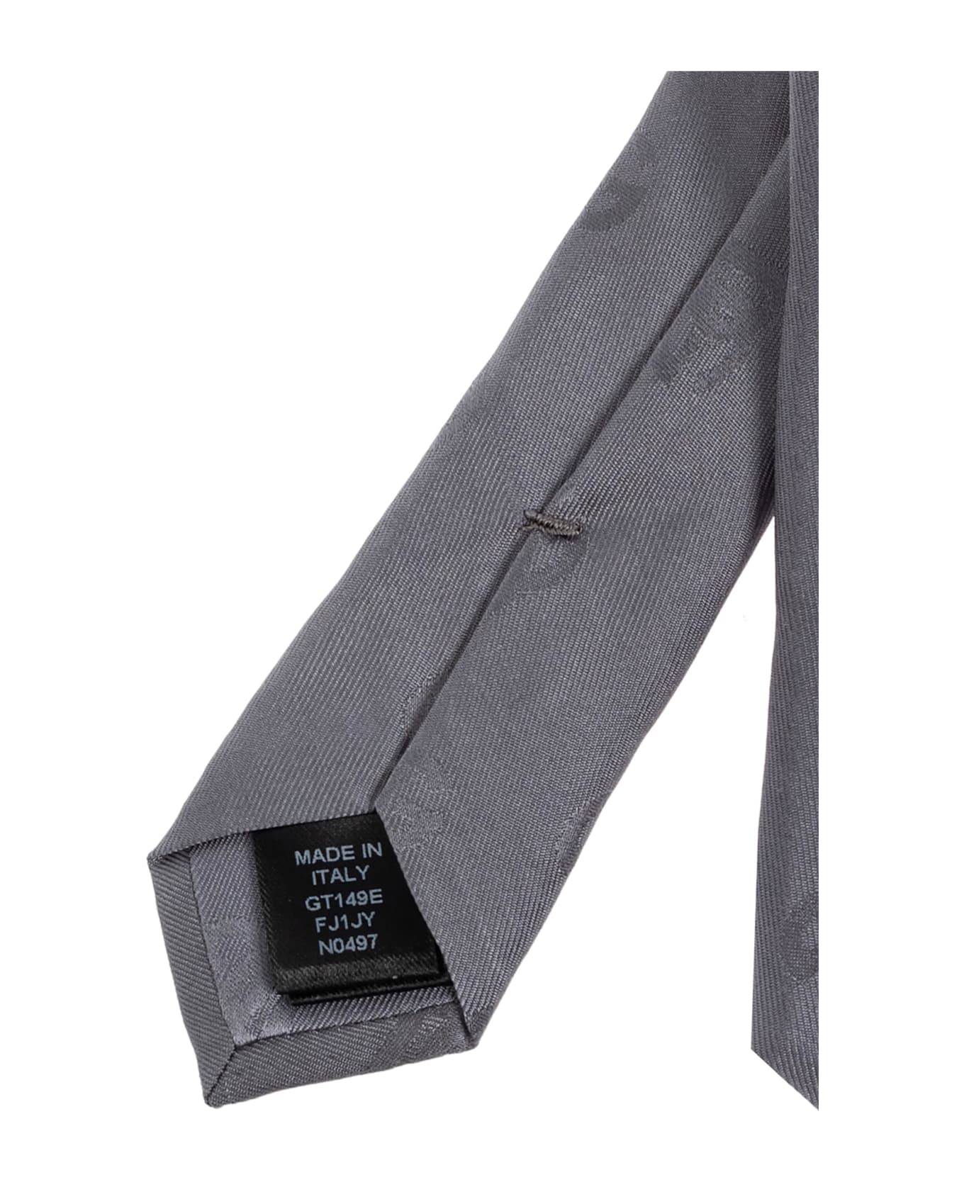 Dolce 
Gabbana Silk Tie - Grigio Piombo